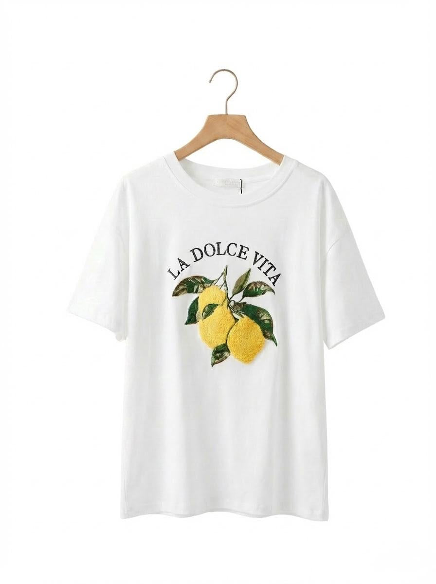 La Dolce Vita Lemon Tee