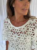 Demi daisy 3/4 top