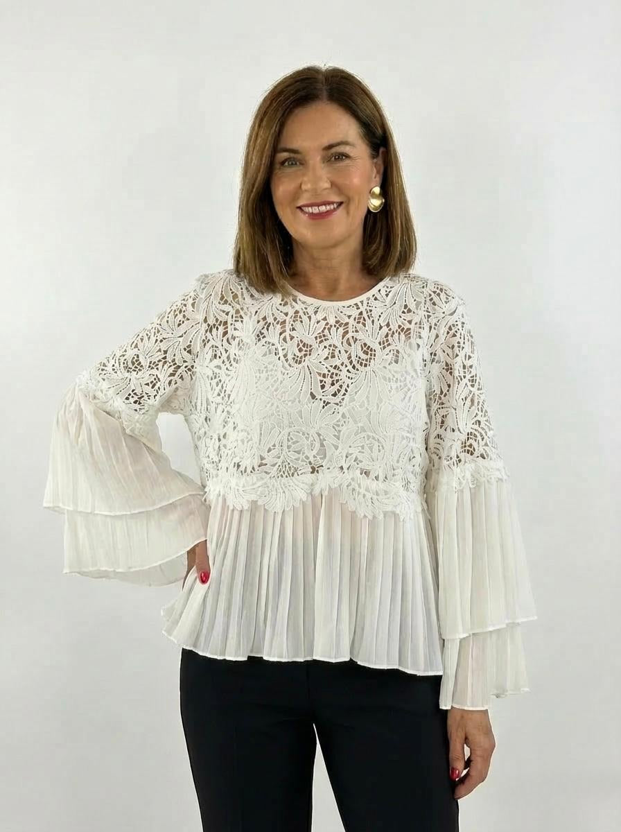 Chrissie Crochet Top