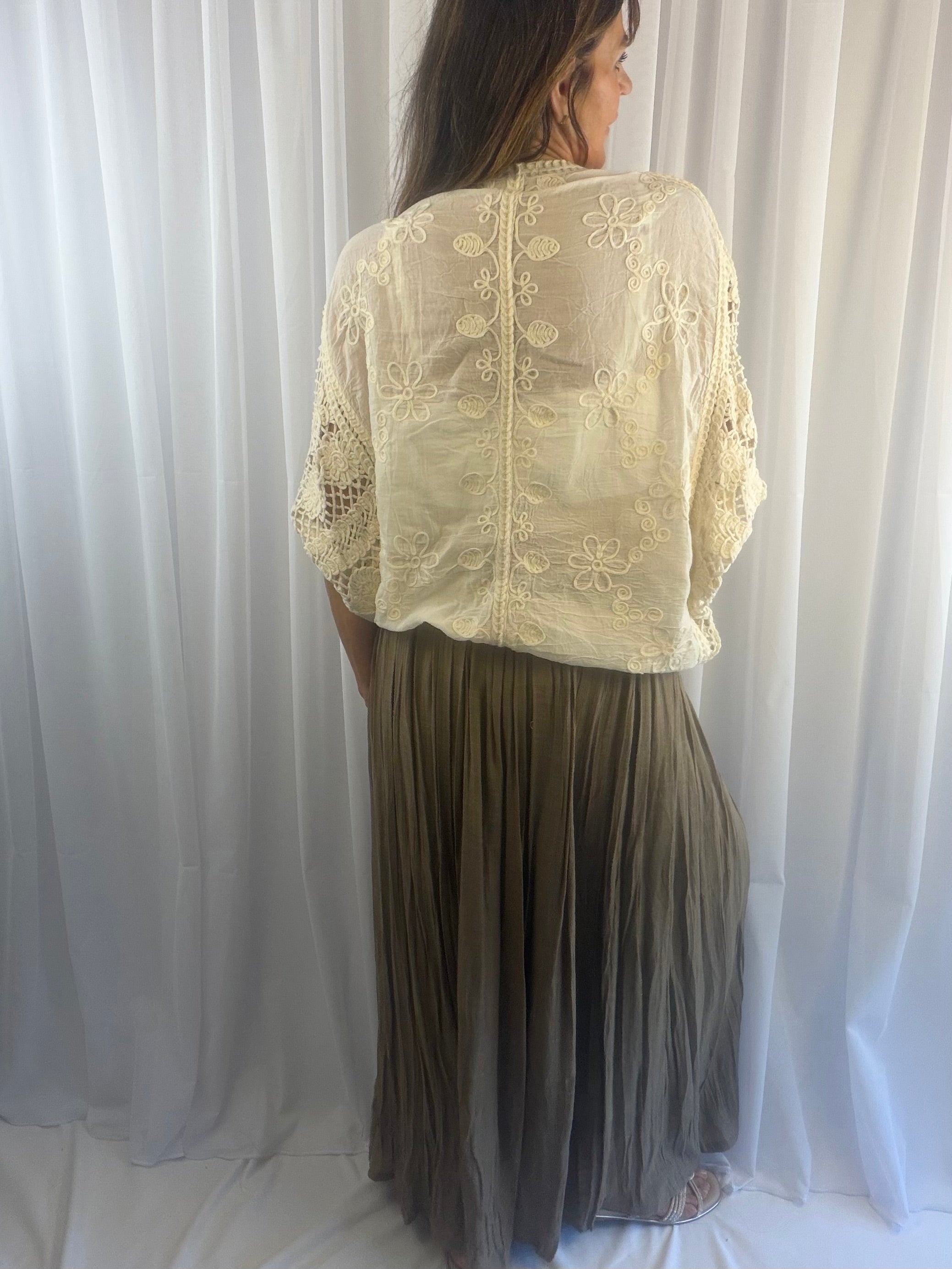 Isla the batwing embellished cardigan
