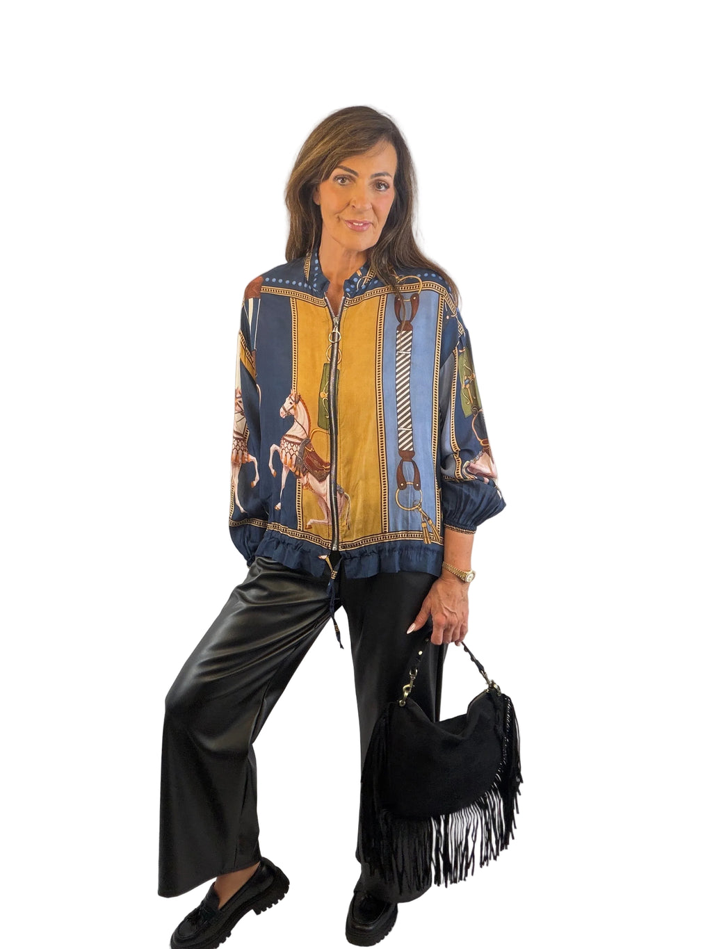 Harriet LUXE bomber jacket