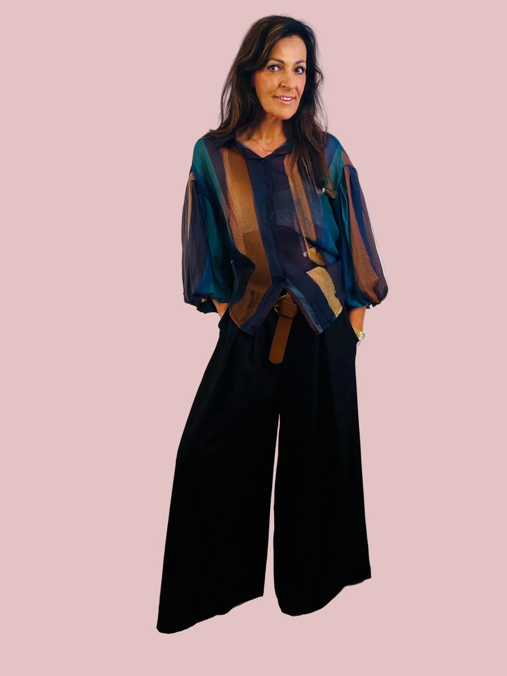 Wendy wide leg trousers