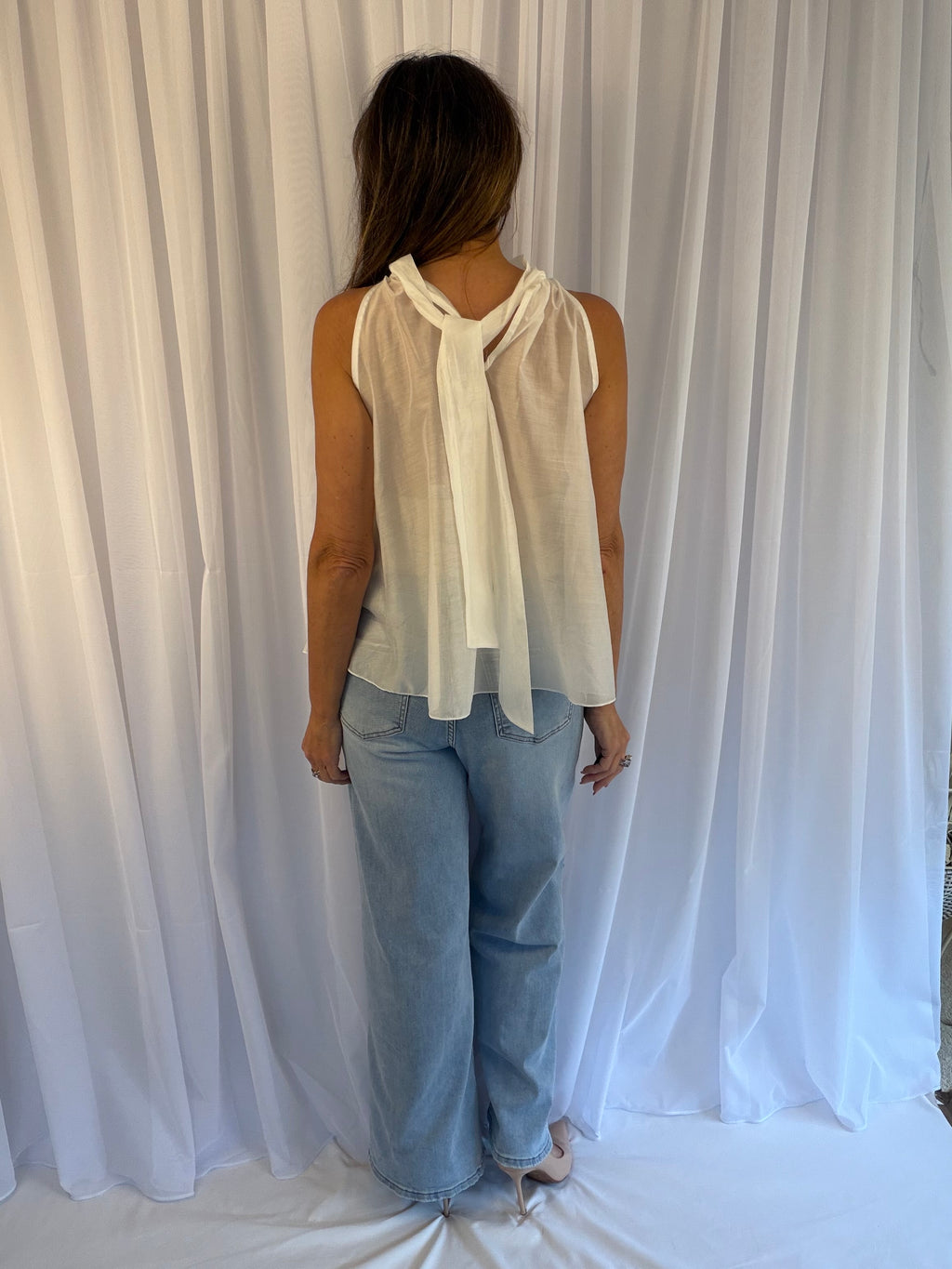 ‘Russella ruffle top
