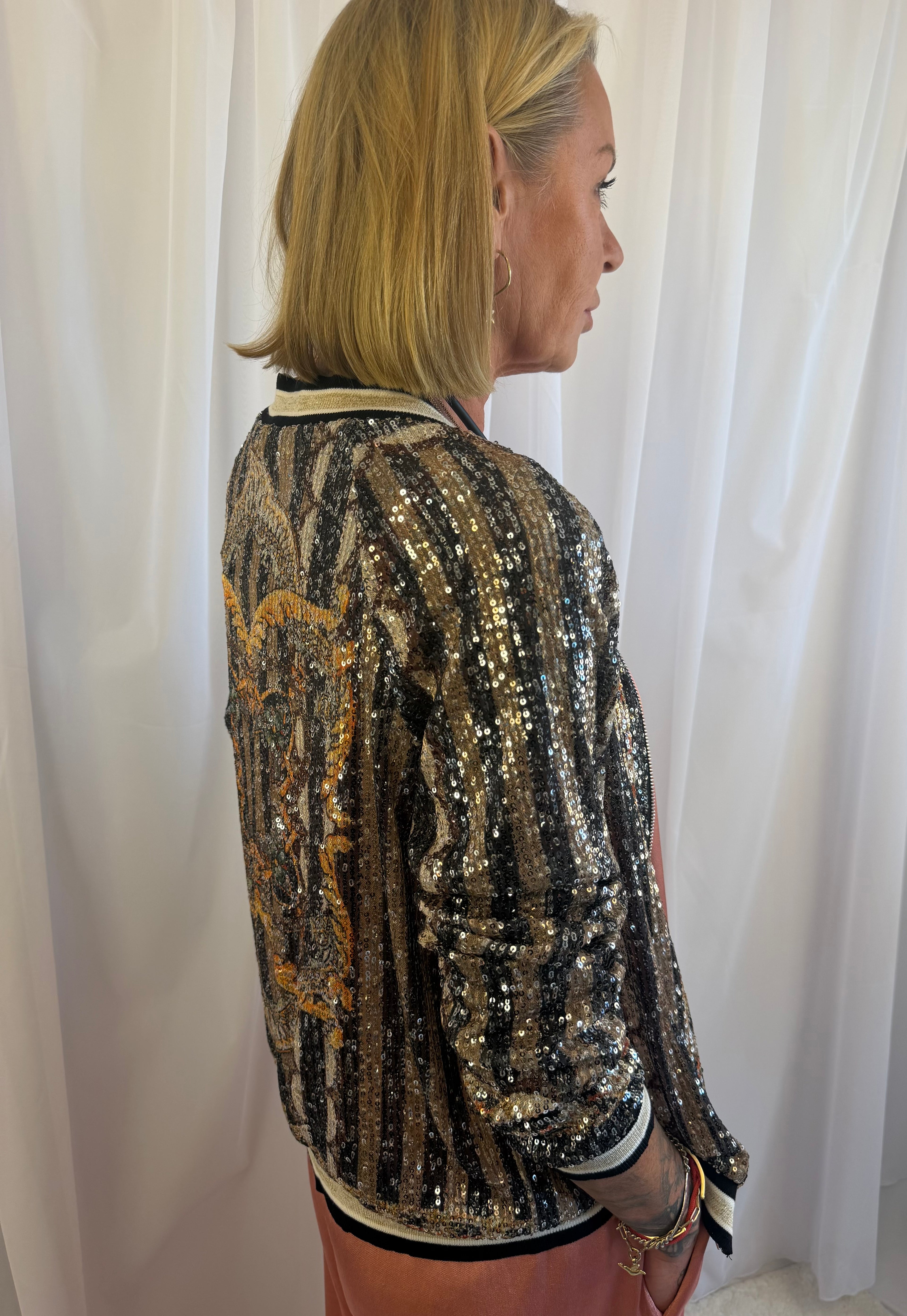 Sola dazzler sequin jacket