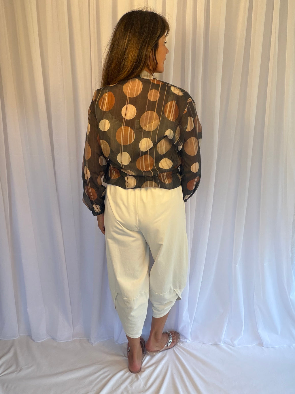 Spotty bomber jacket