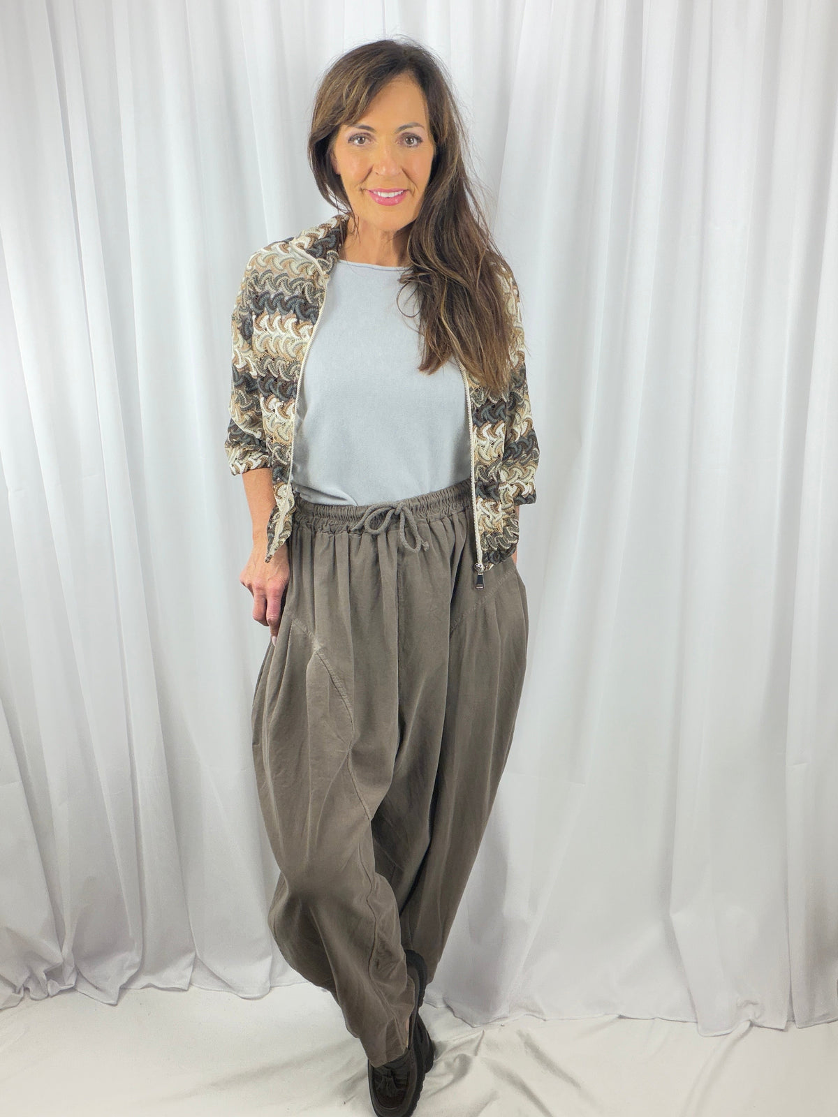 Blair balloon corduroy trousers