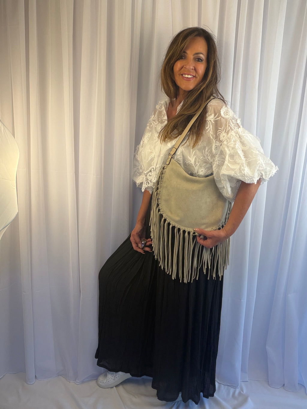 Belinda Boho fringe bag