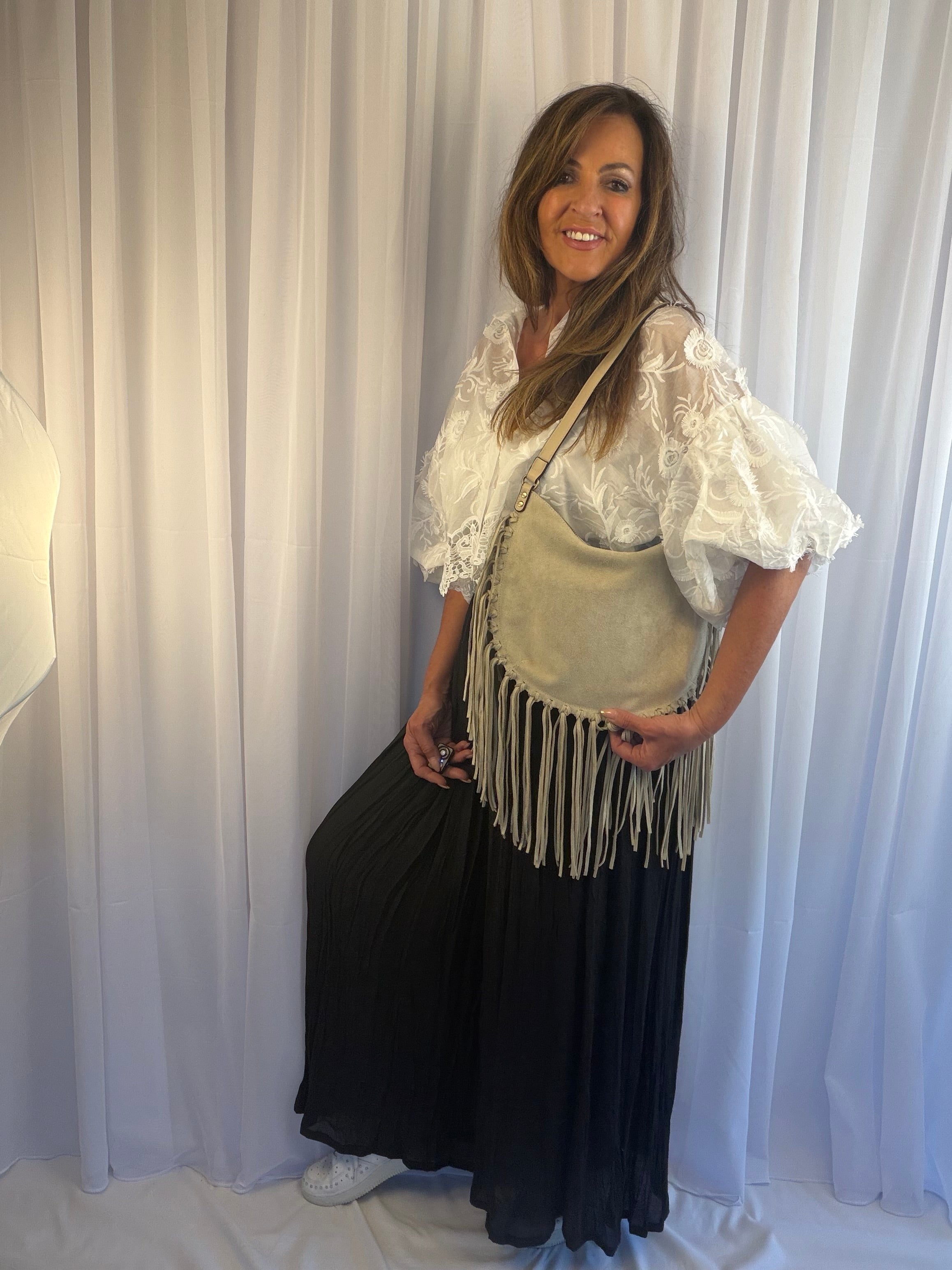 Belinda Boho fringe bag
