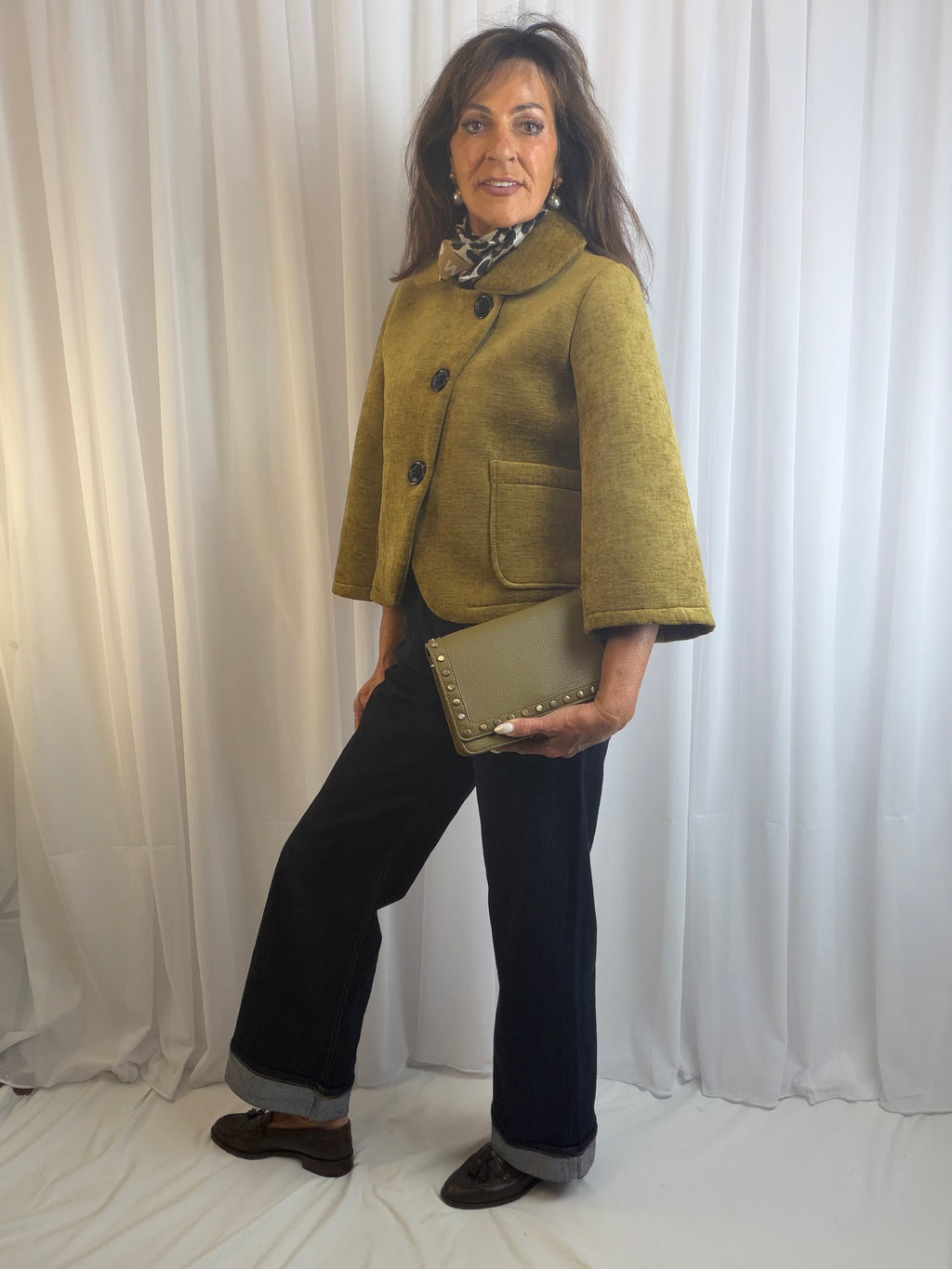 Genevieve Luxe Velvety Jacket