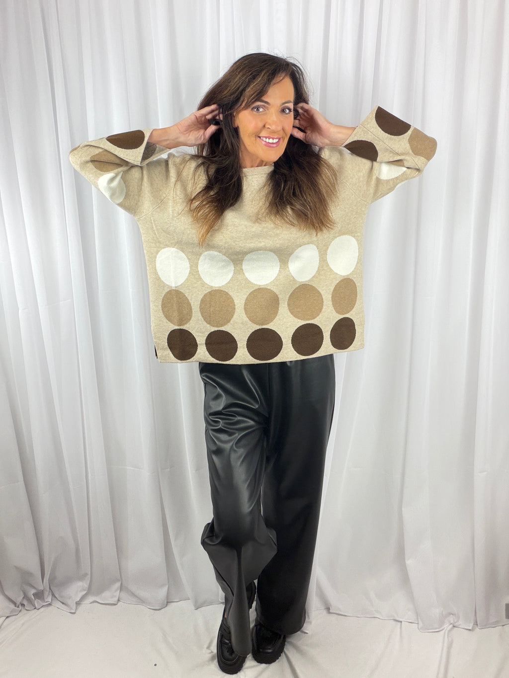 Savannah spot fine knit luxurious quality- LUXE limited edition mondoe