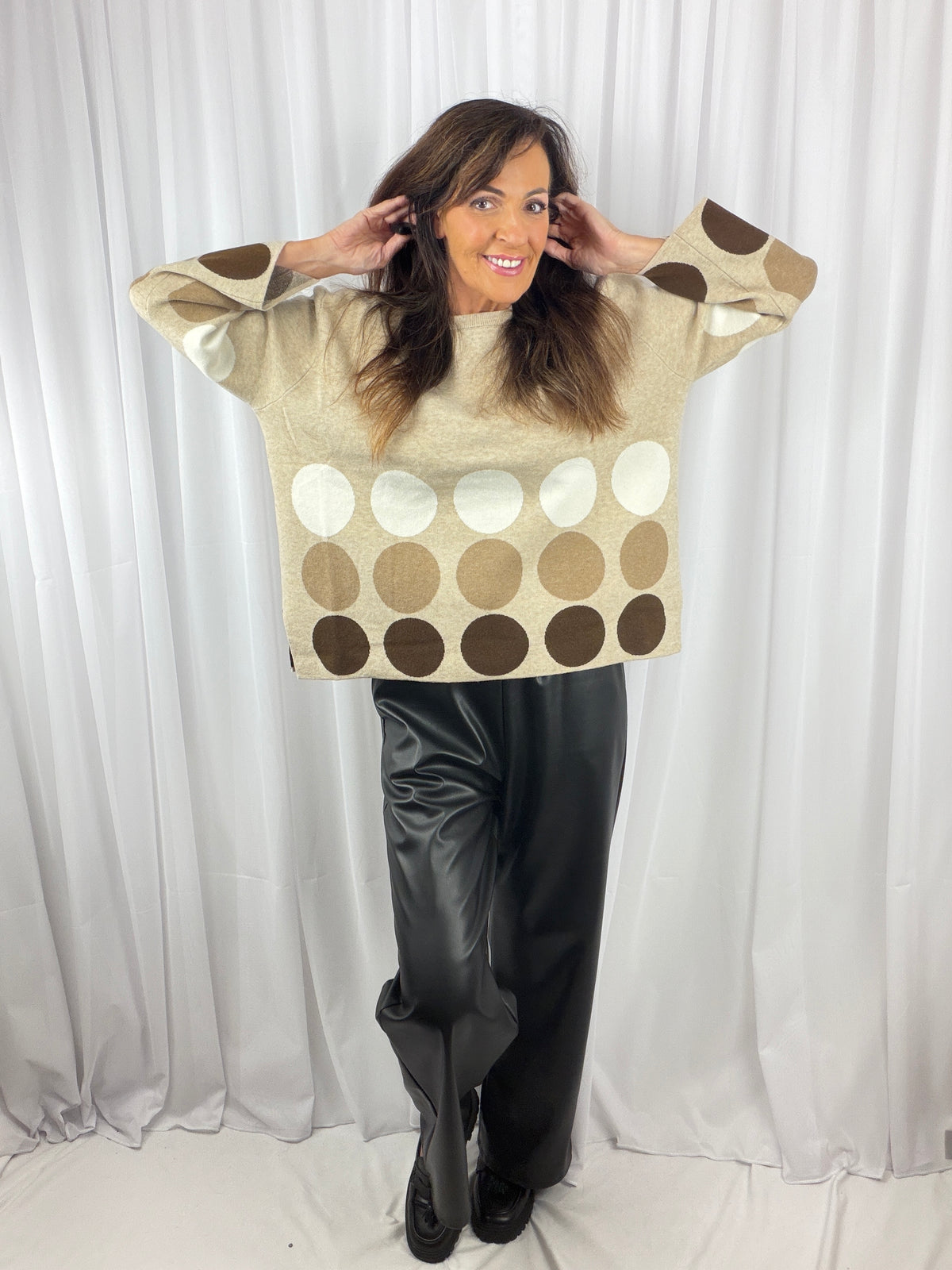 Savannah spot fine knit luxurious quality- LUXE limited edition mondoe