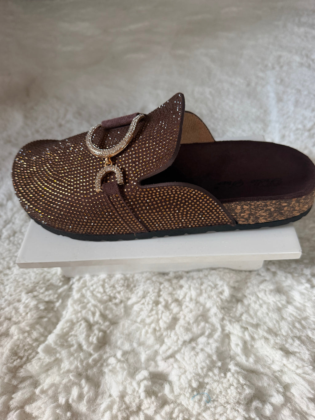 luna sparkle mules