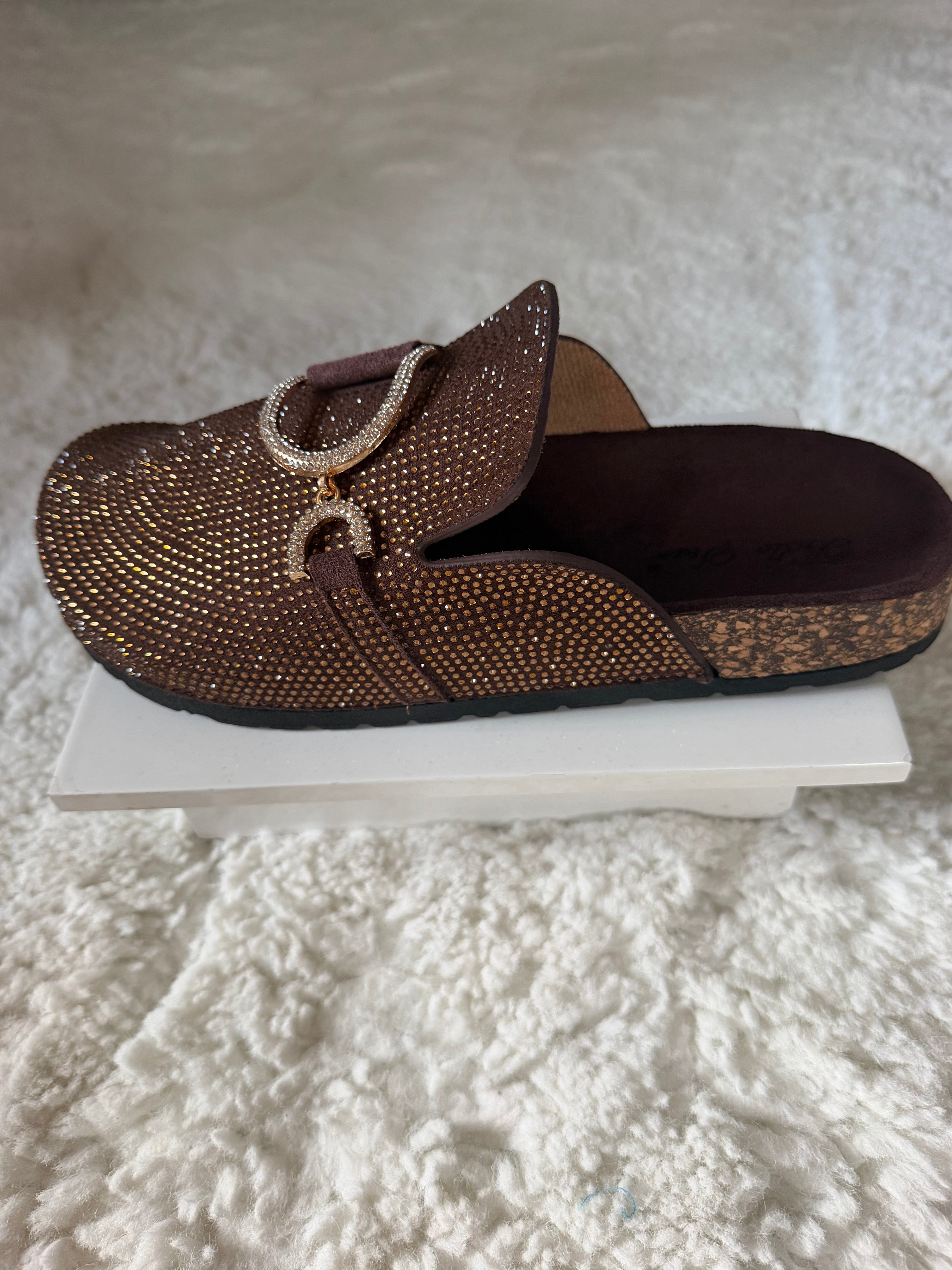 luna sparkle mules