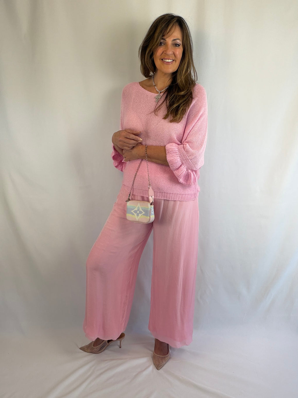 DAISY TOP - Blue or pink
