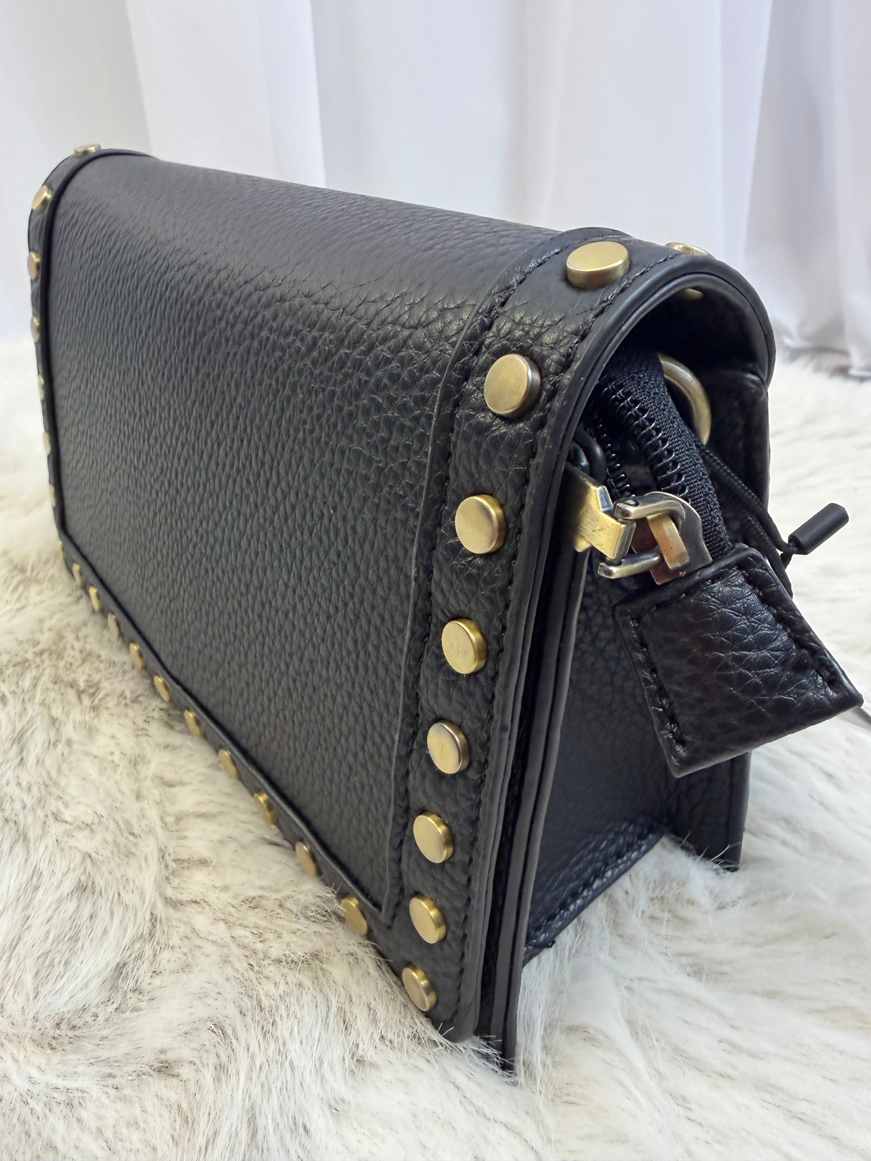 Lorna studded shoulder strap bag