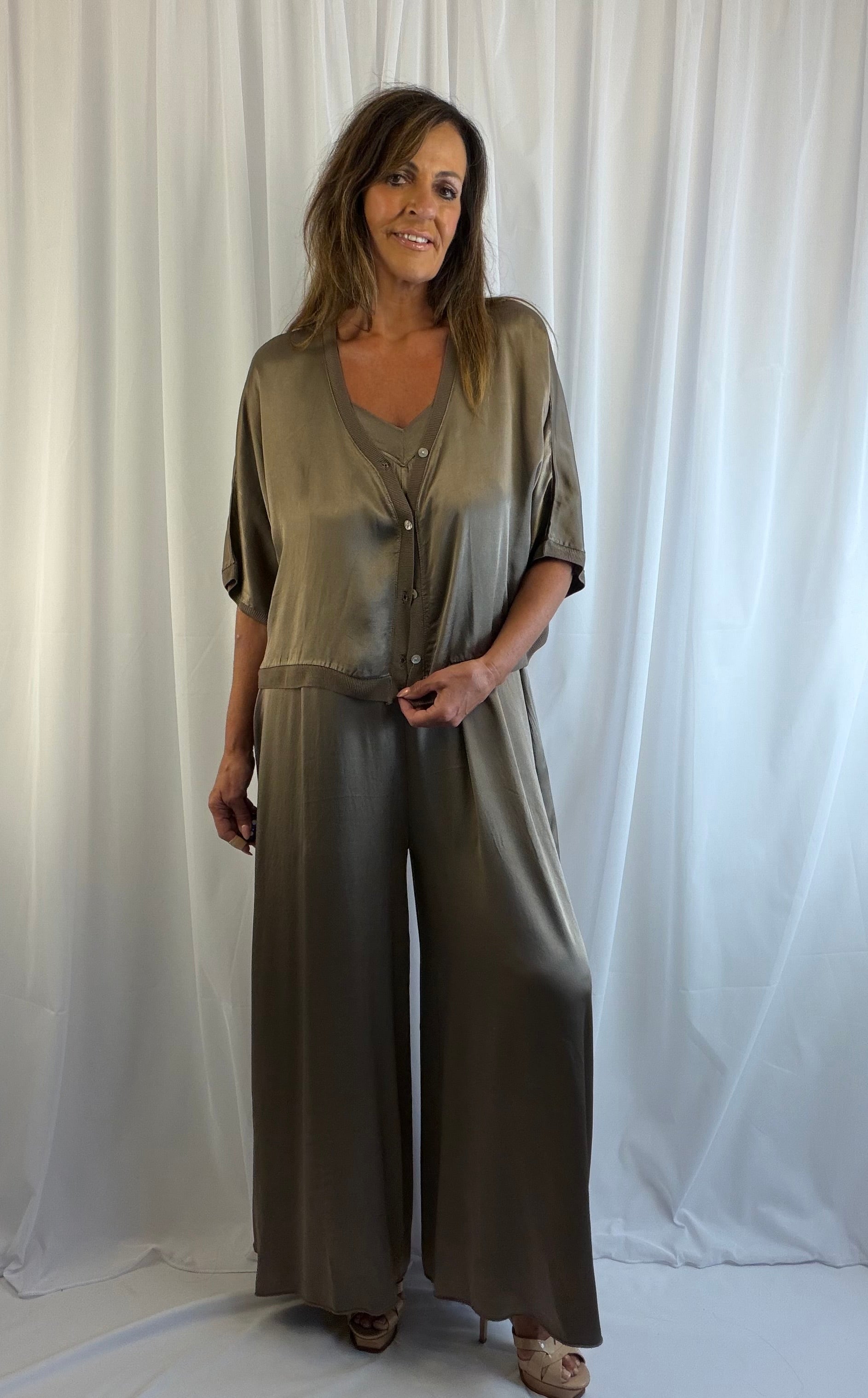 Annie jumpsuit jacket coord