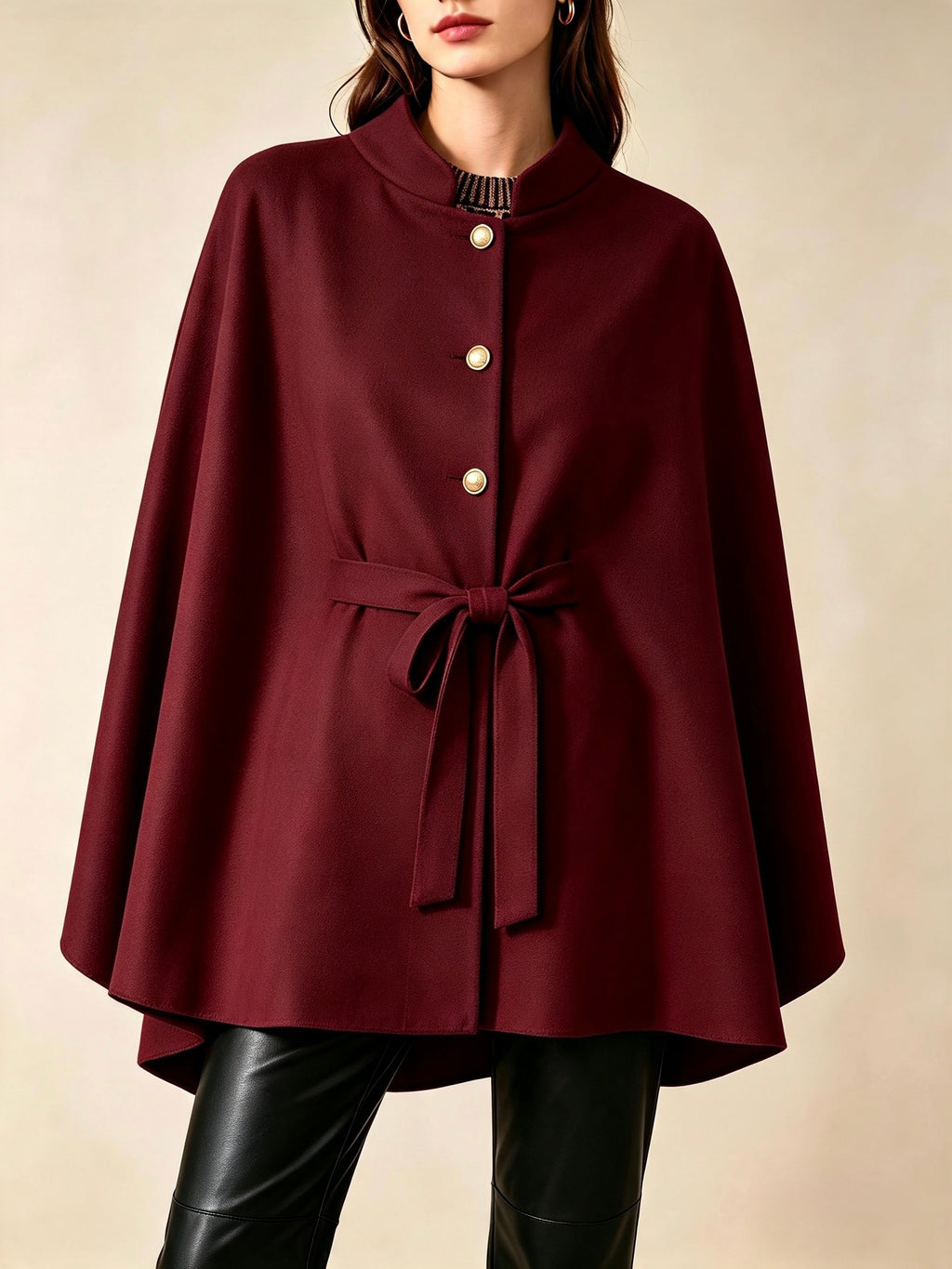 Petra Suedette poncho