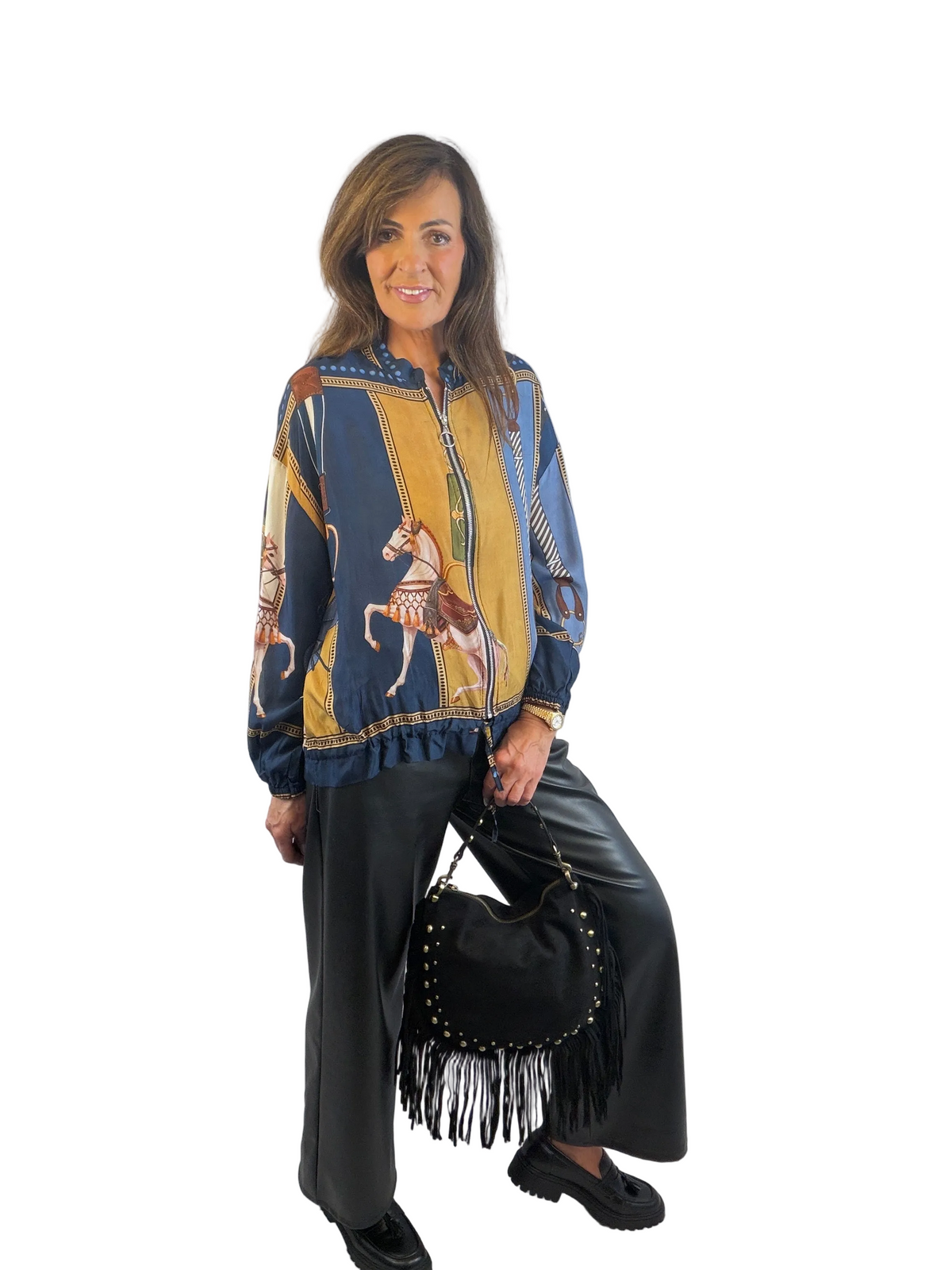 Harriet LUXE bomber jacket