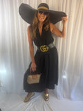 Lucia the V neck maxi