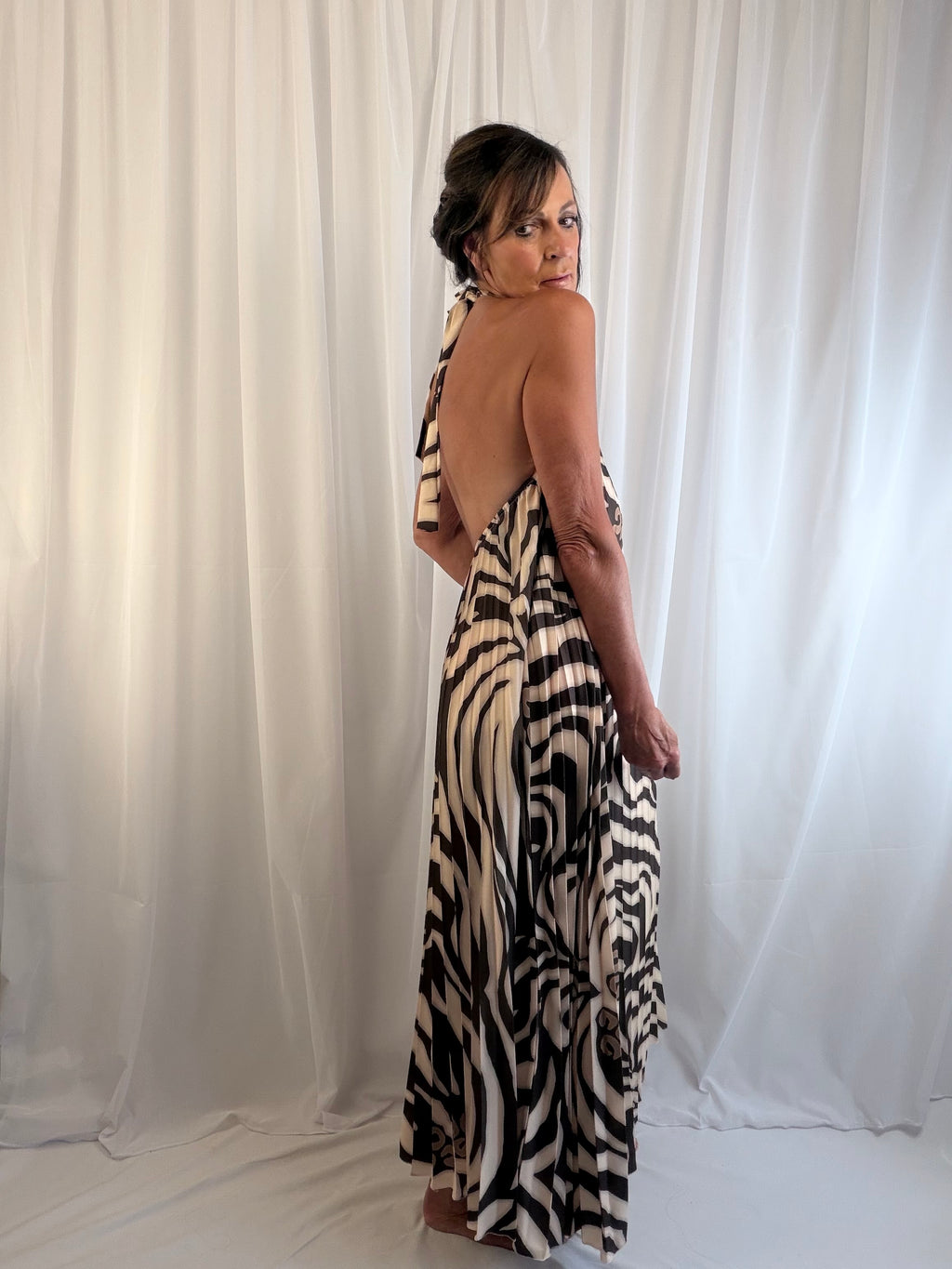 Victoria LUXE special edition pleated maxi