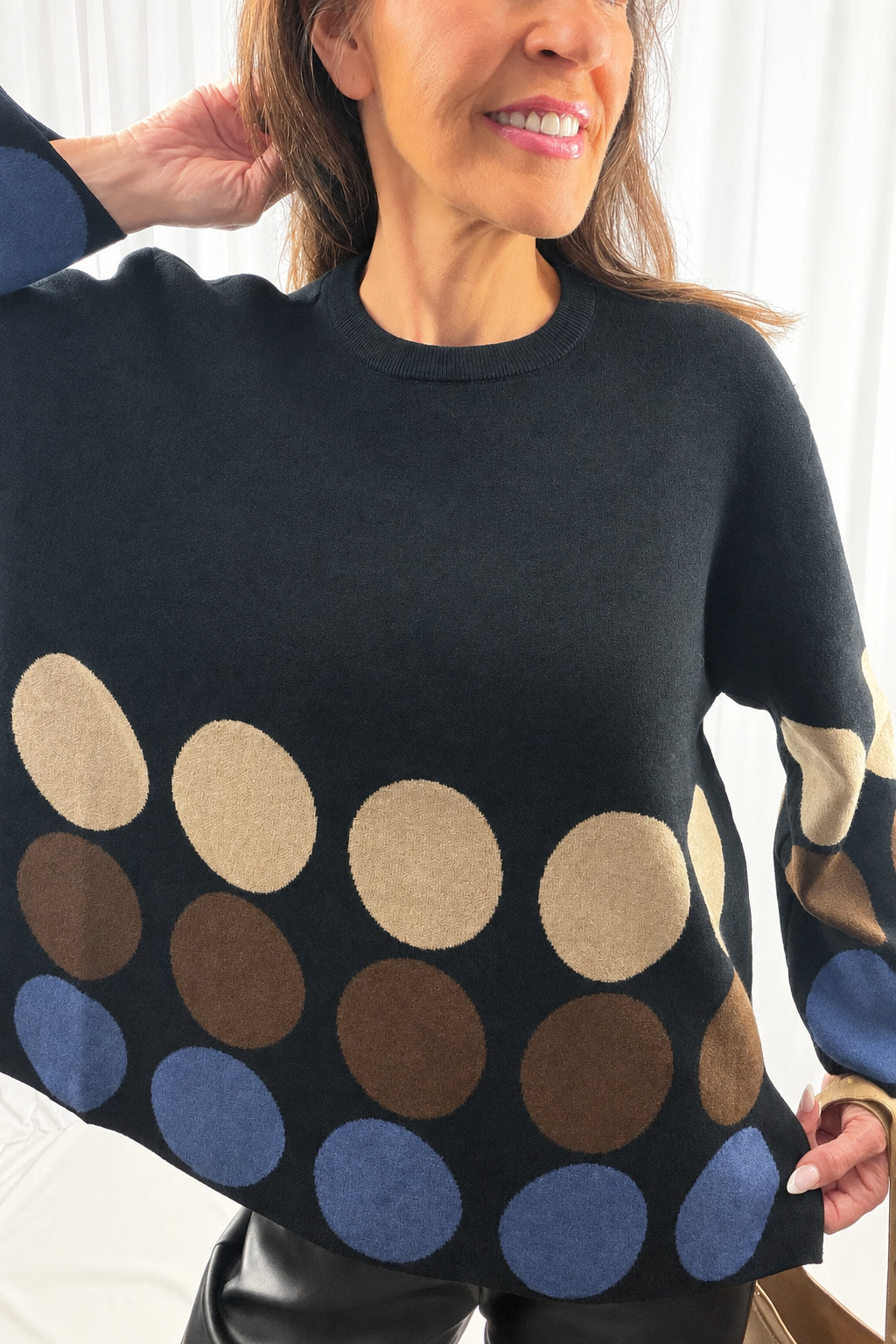 Savannah spot fine knit luxurious quality- LUXE limited edition mondoe