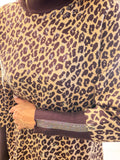 Isabella, animal print sparkle jumper