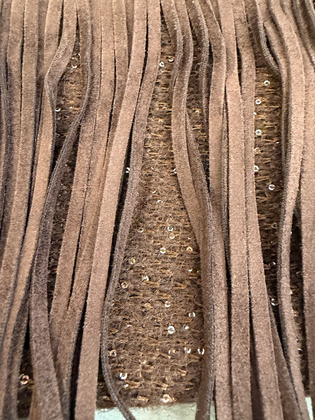 Francesca the tassel glitter handbag