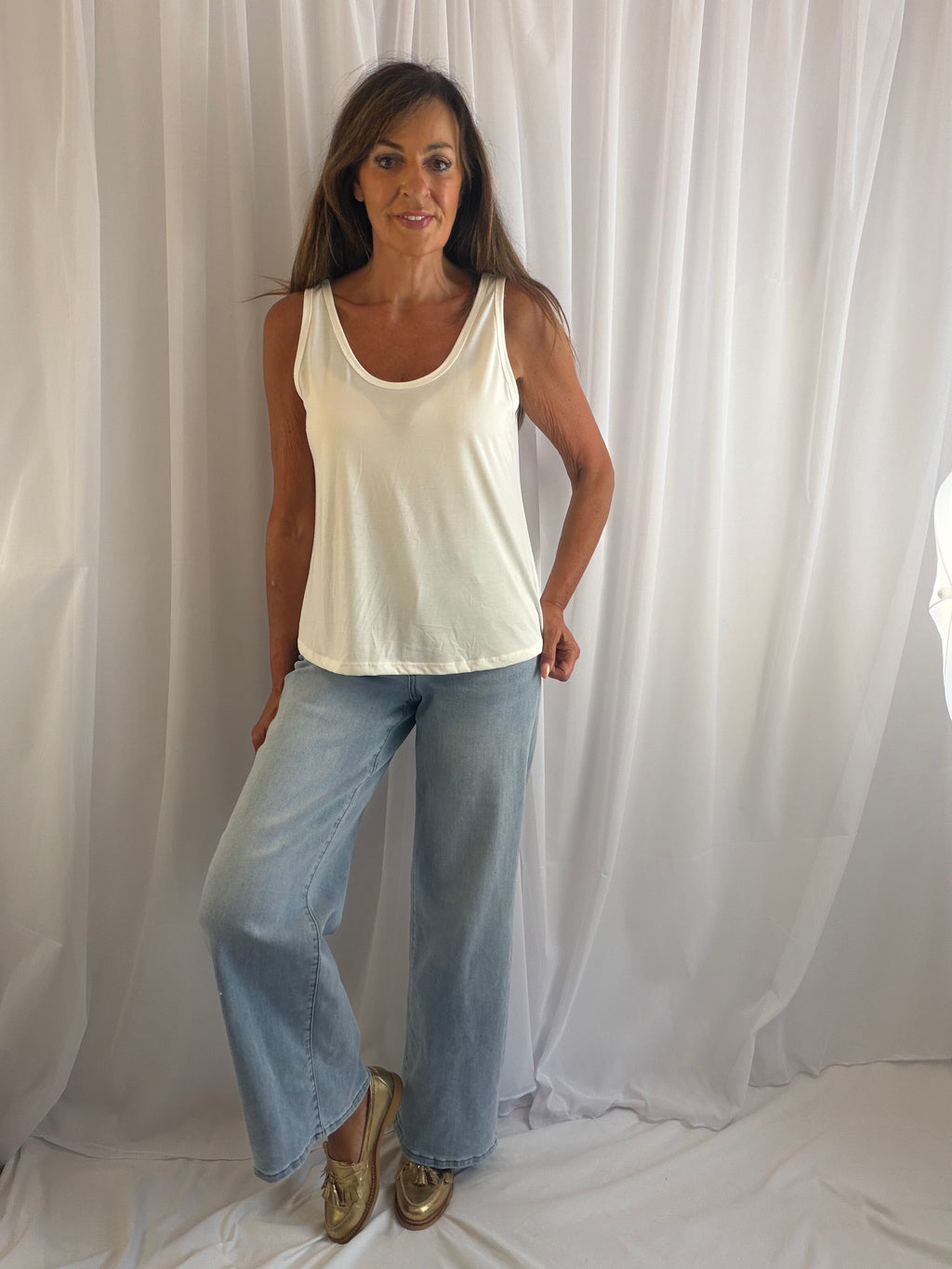 Kay easy wear vest top