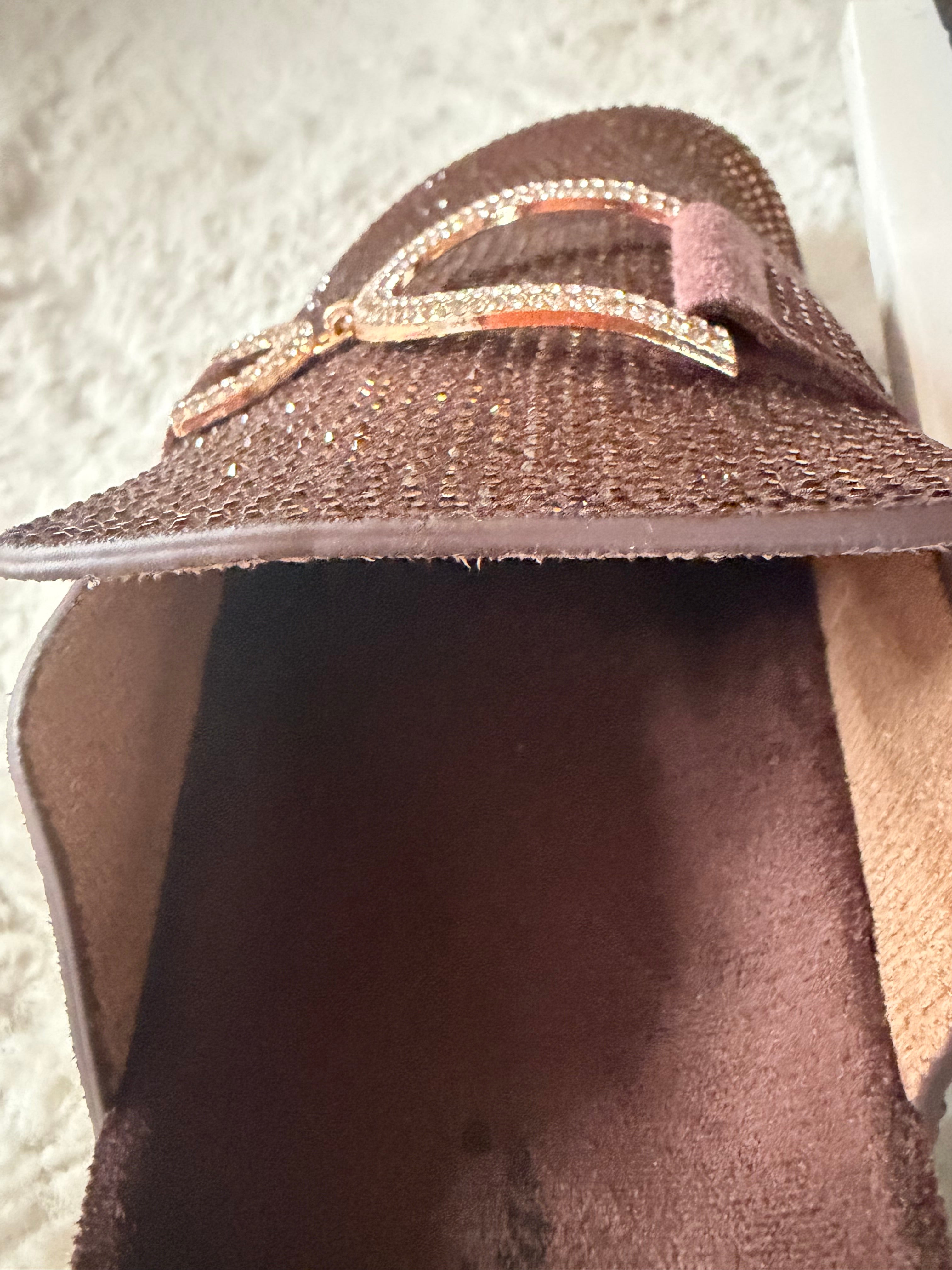 luna sparkle mules