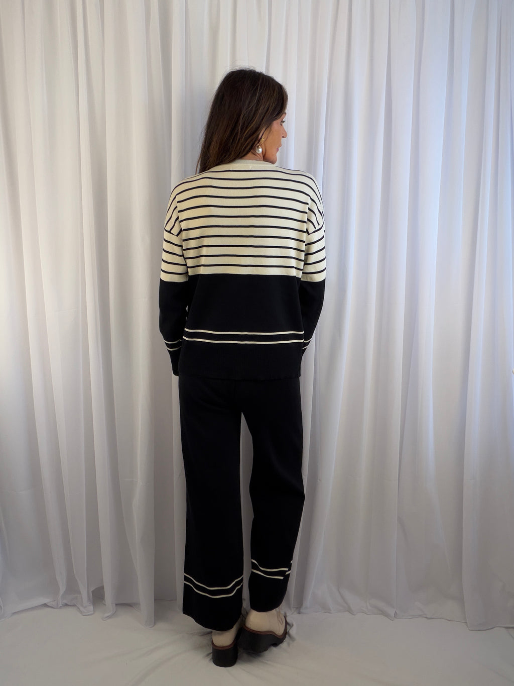 Isabella stripe co-ord