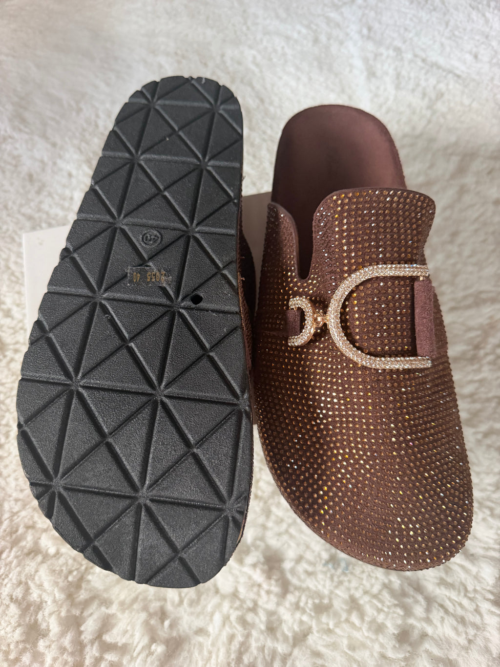 luna sparkle mules