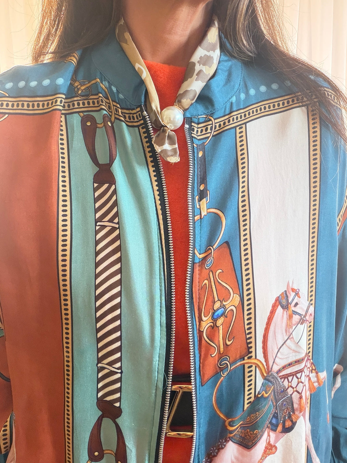 Harriet LUXE bomber jacket