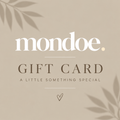 mondoe Gift Card