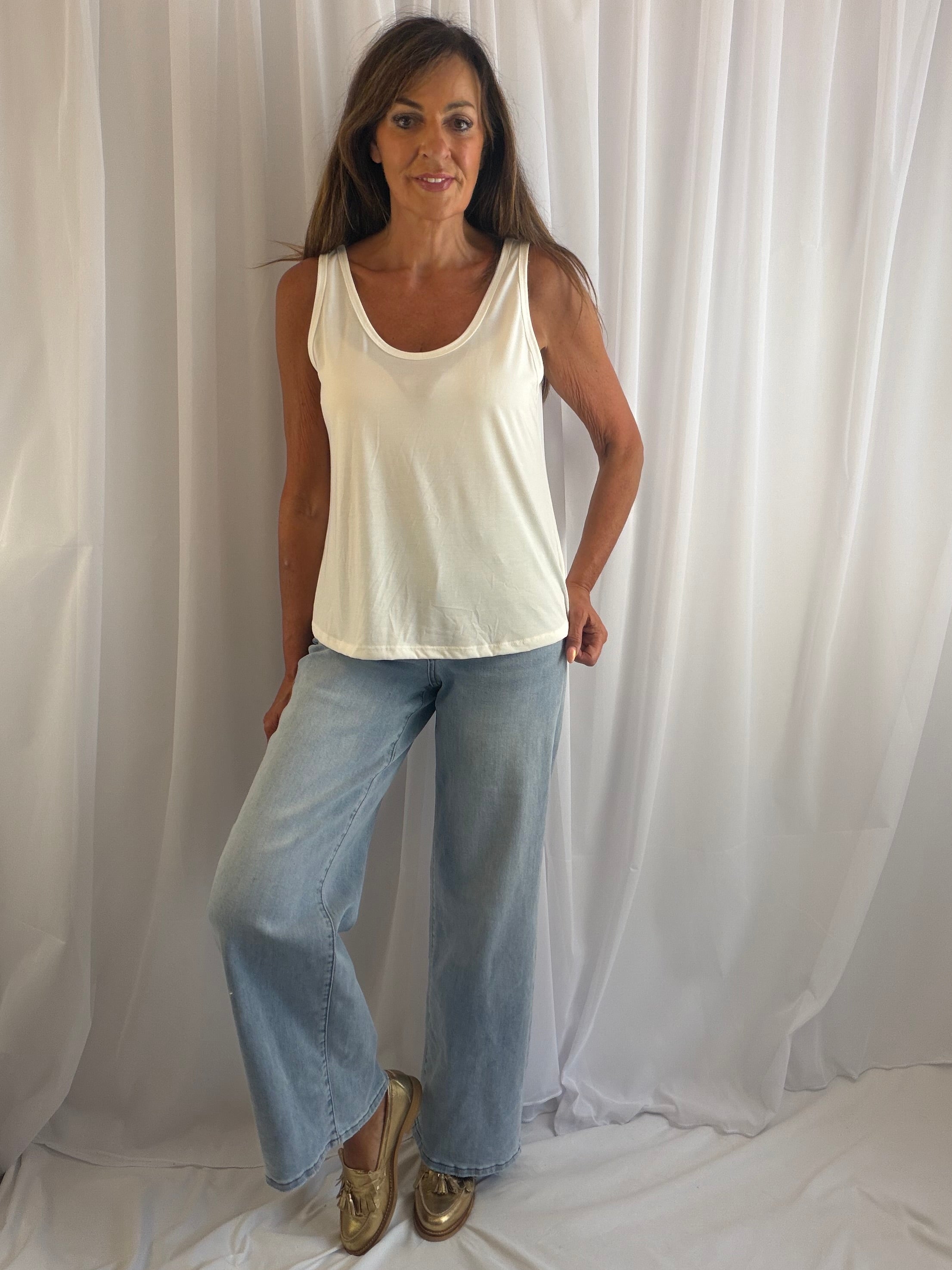 Kay easy wear vest top