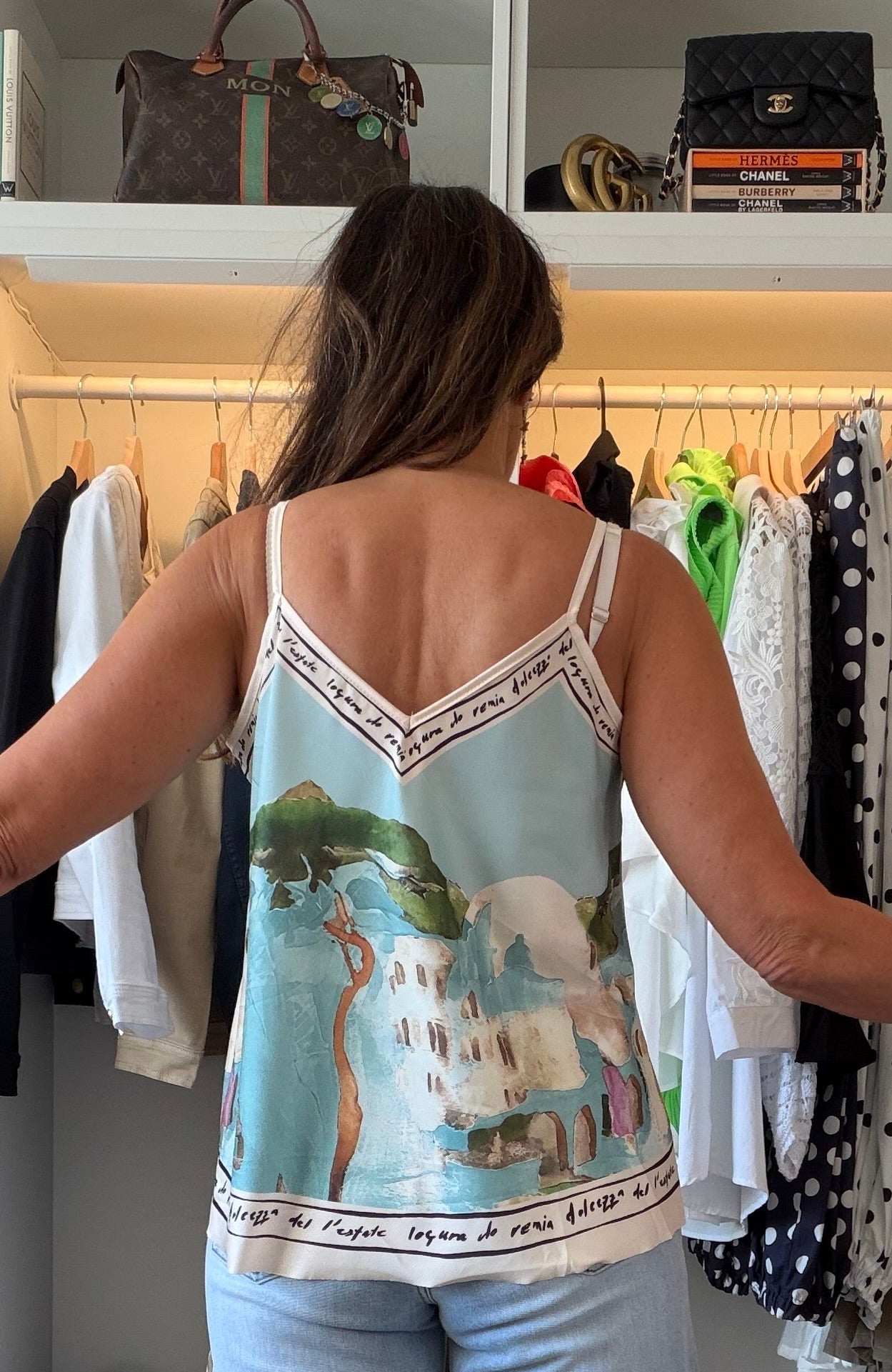 Vienna summer cami top