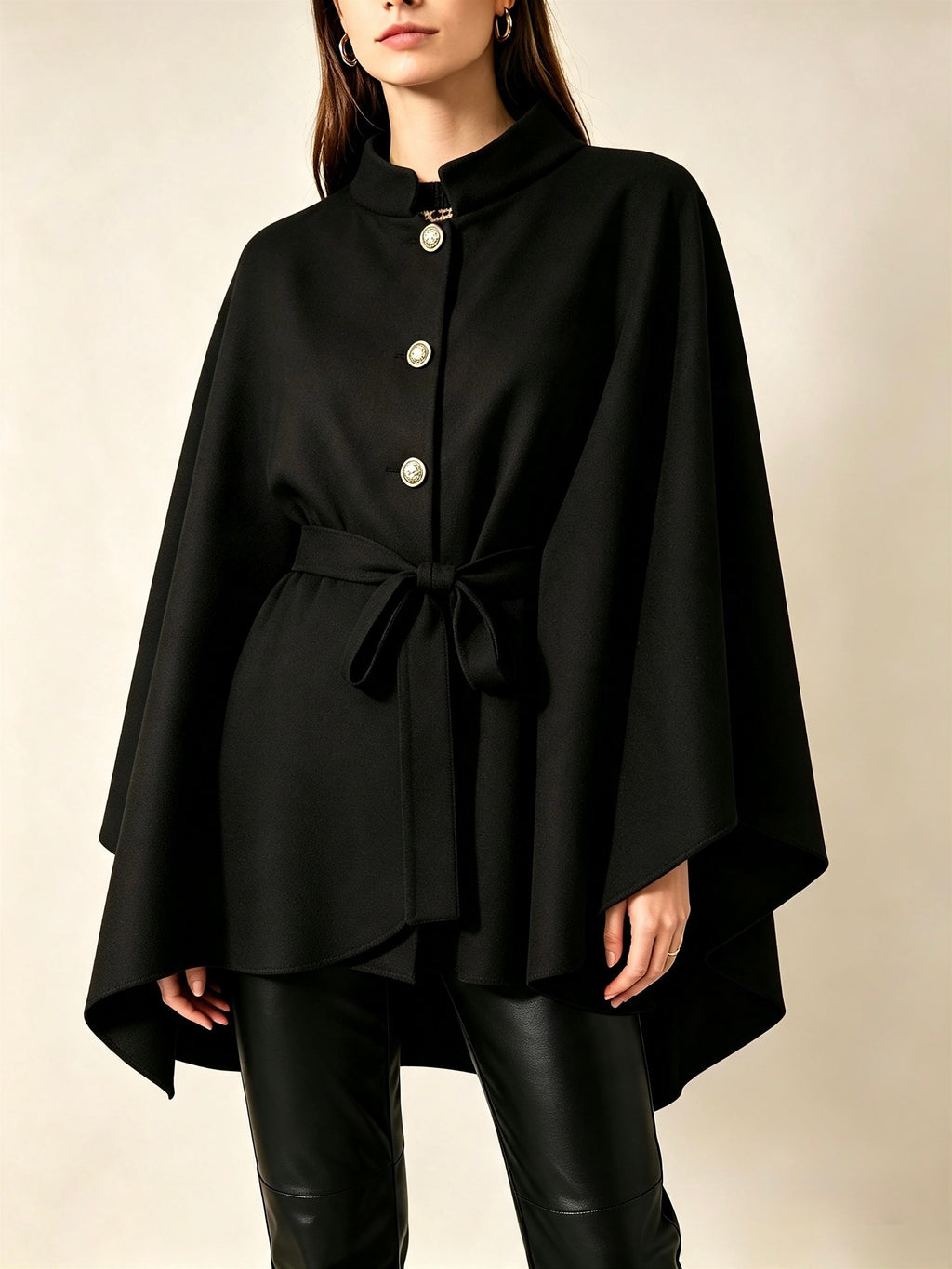 Petra Suedette poncho
