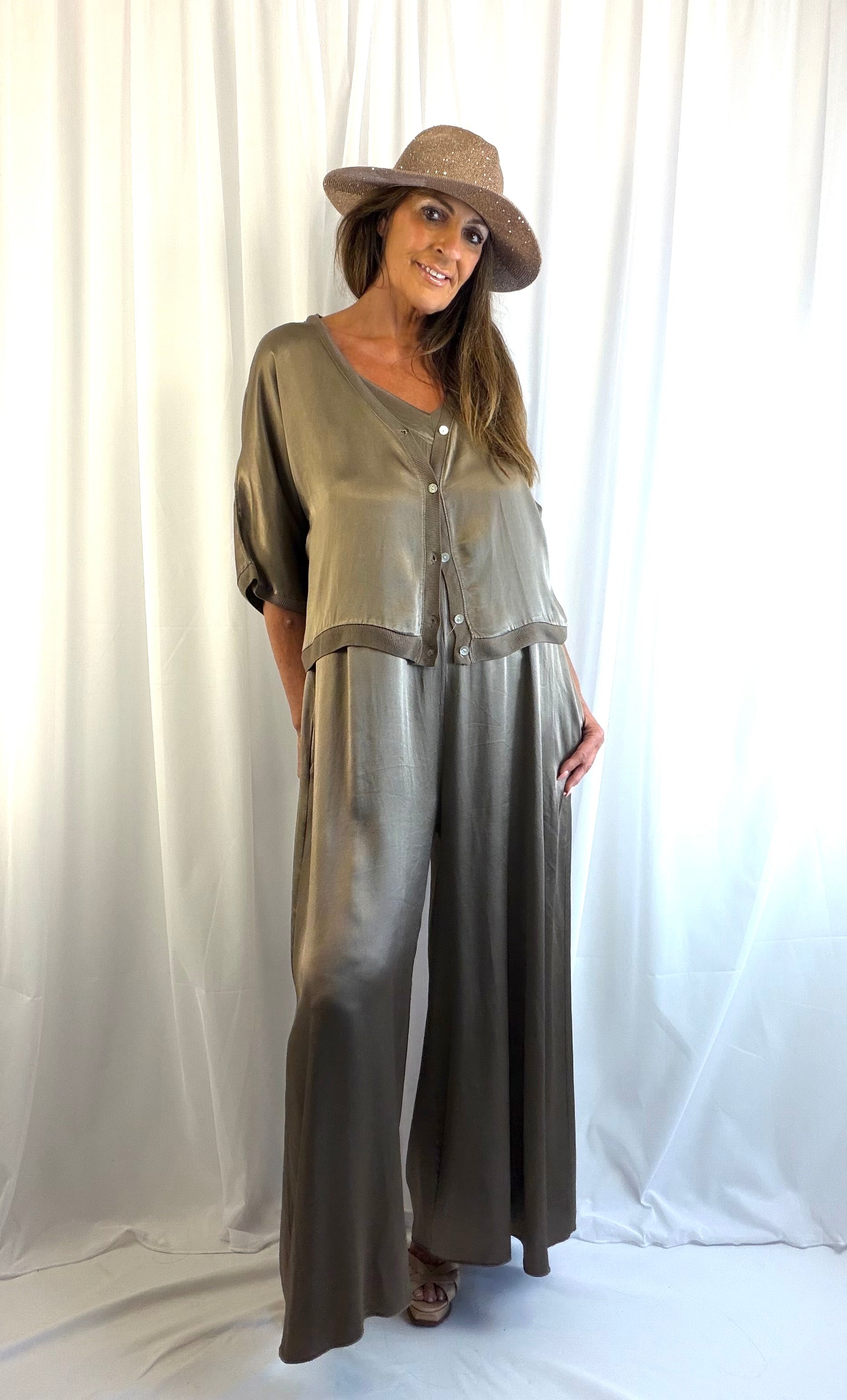 Annie jumpsuit jacket coord