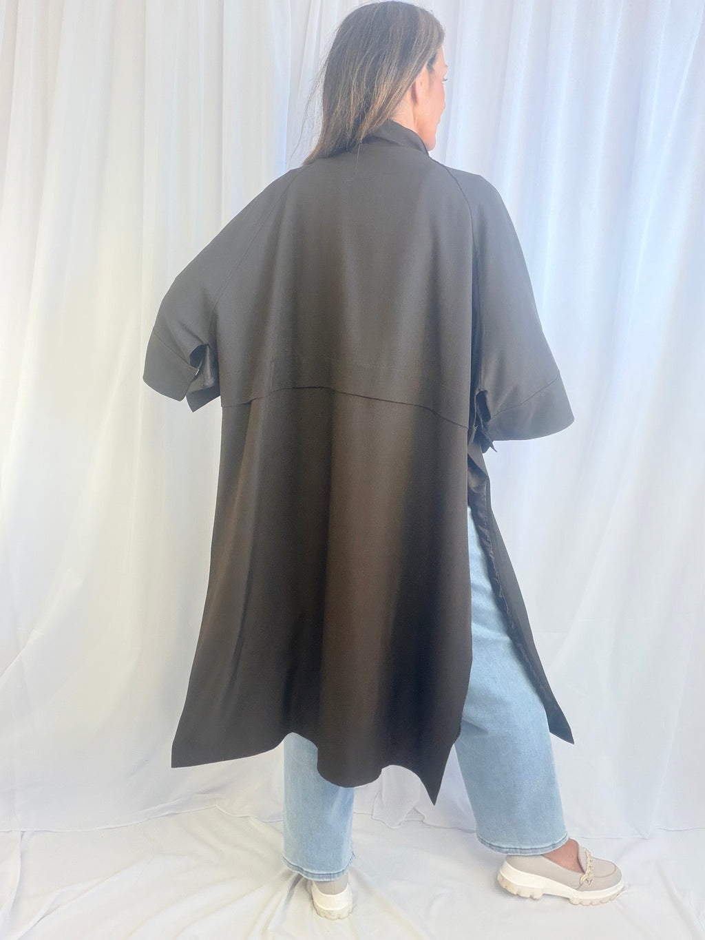 Isla - LUXE-coat special edition with split sides.