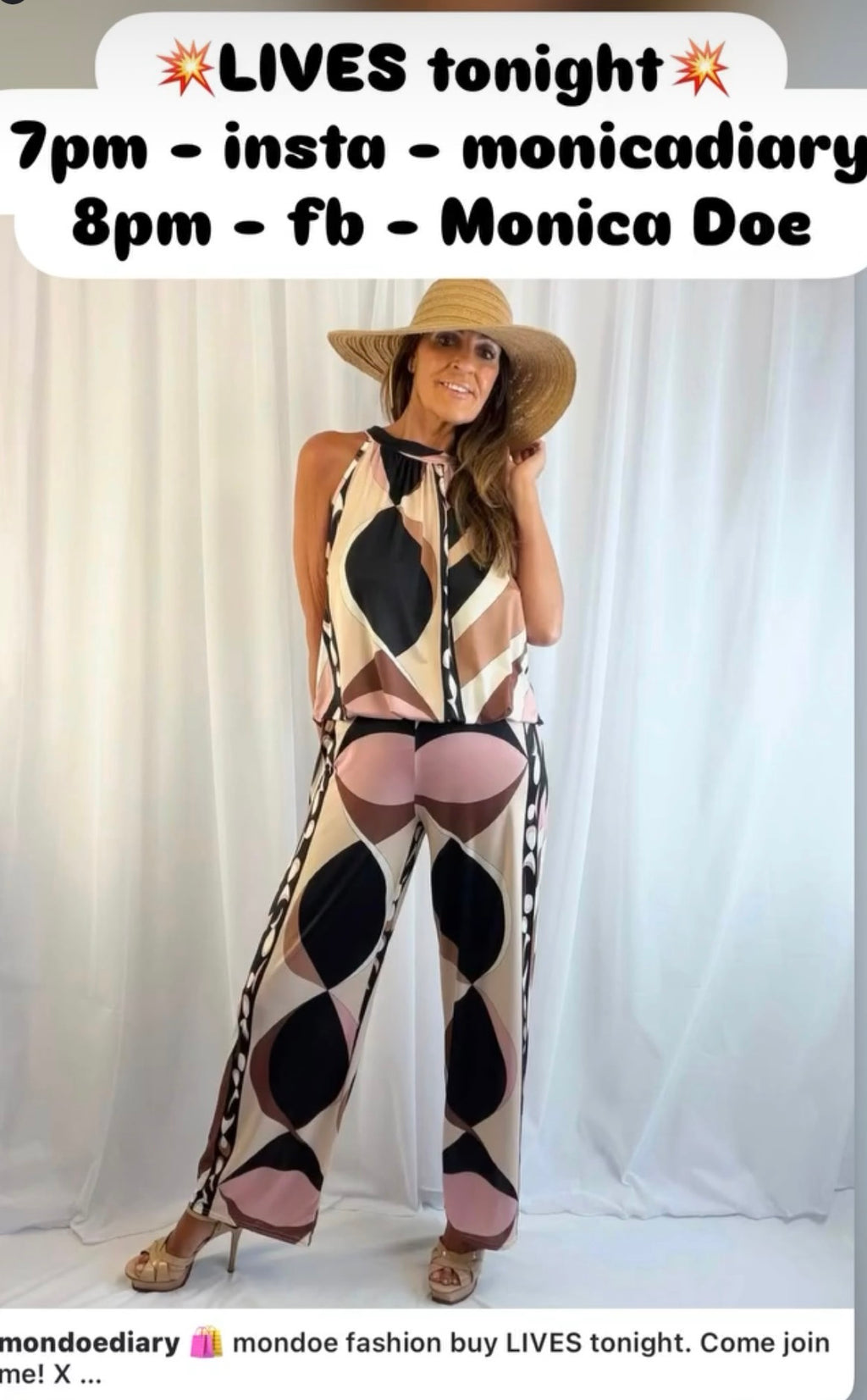 Puccina special edition LUXE two piece coord