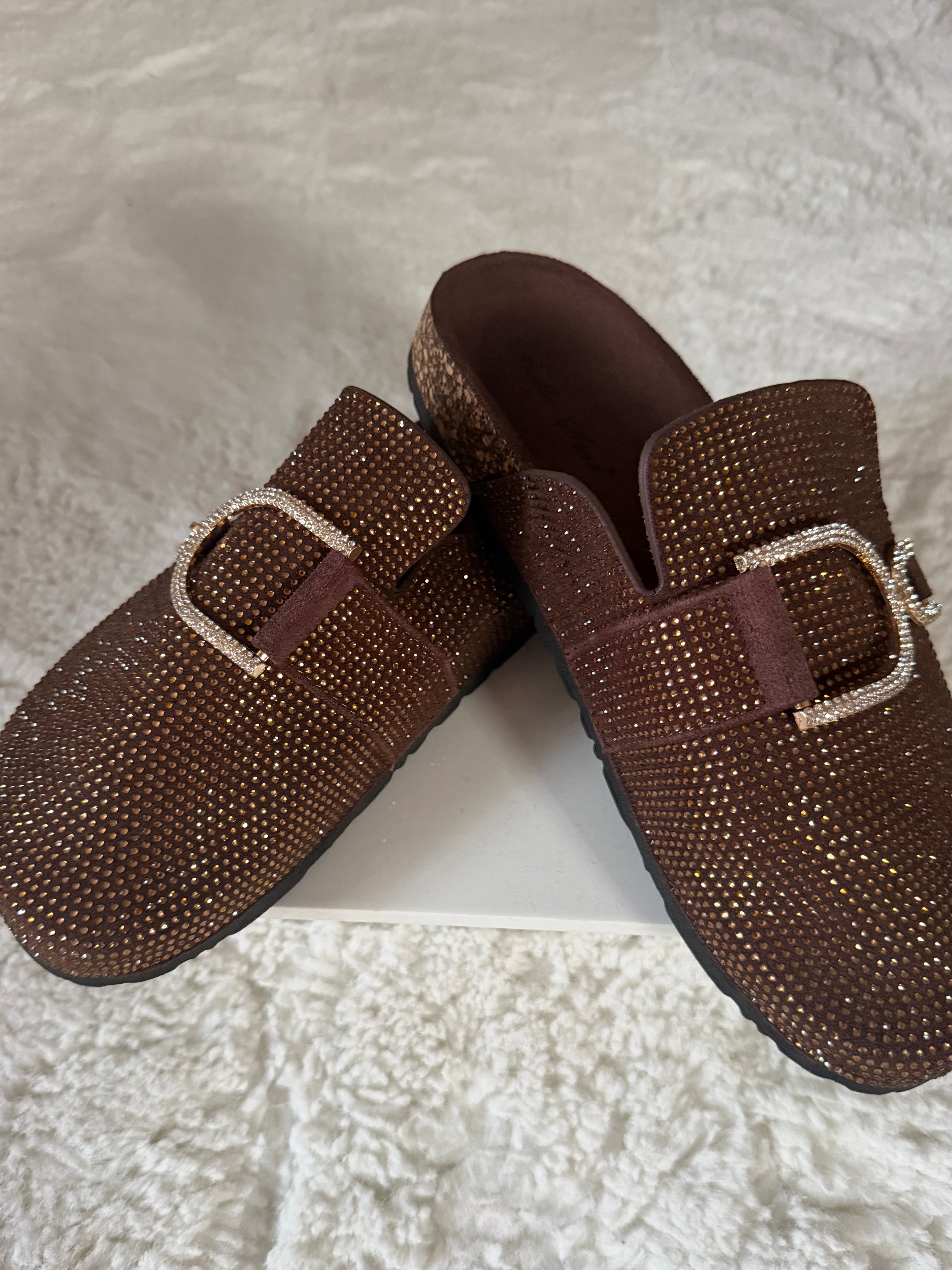 luna sparkle mules