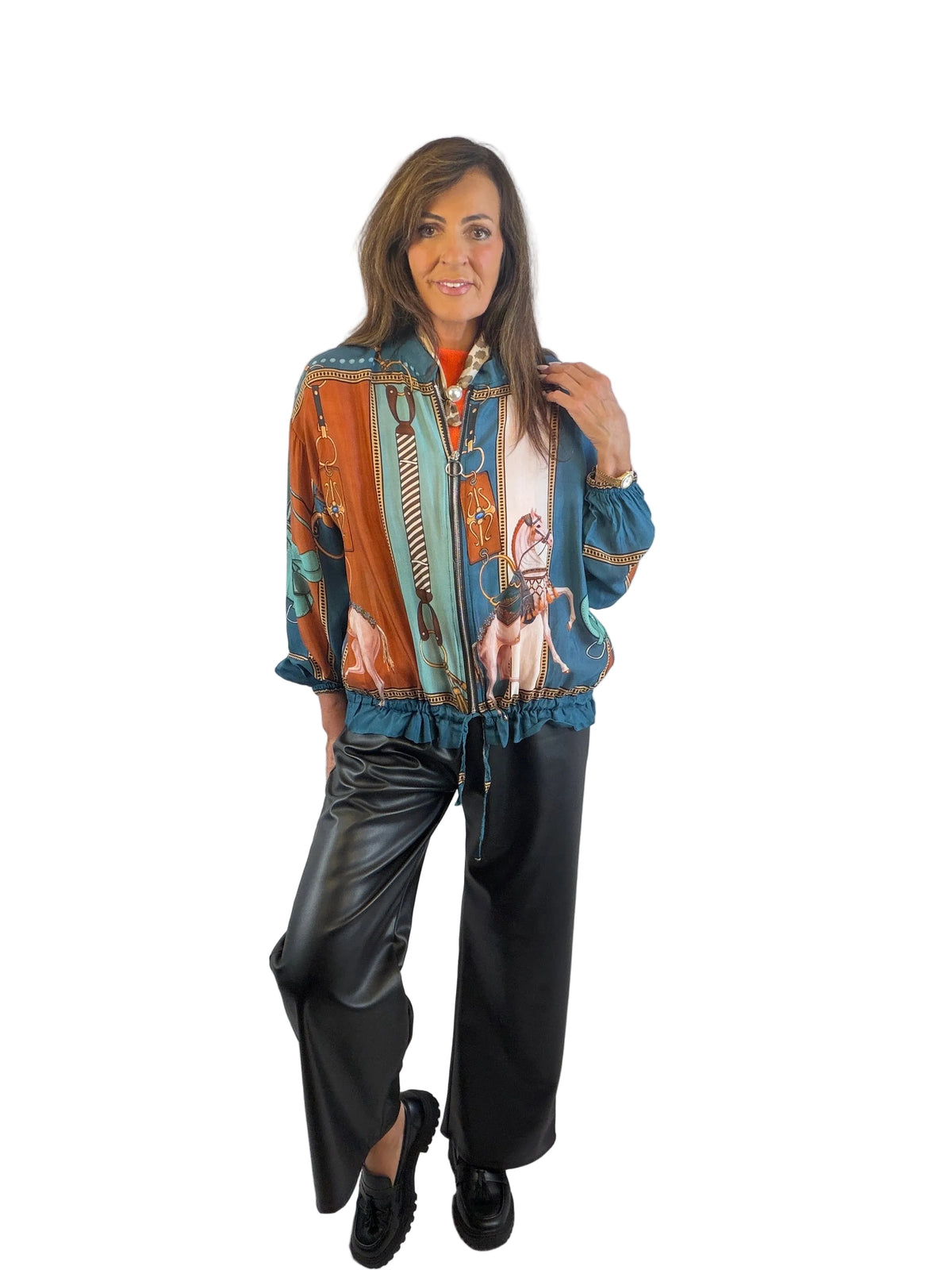 Harriet LUXE bomber jacket