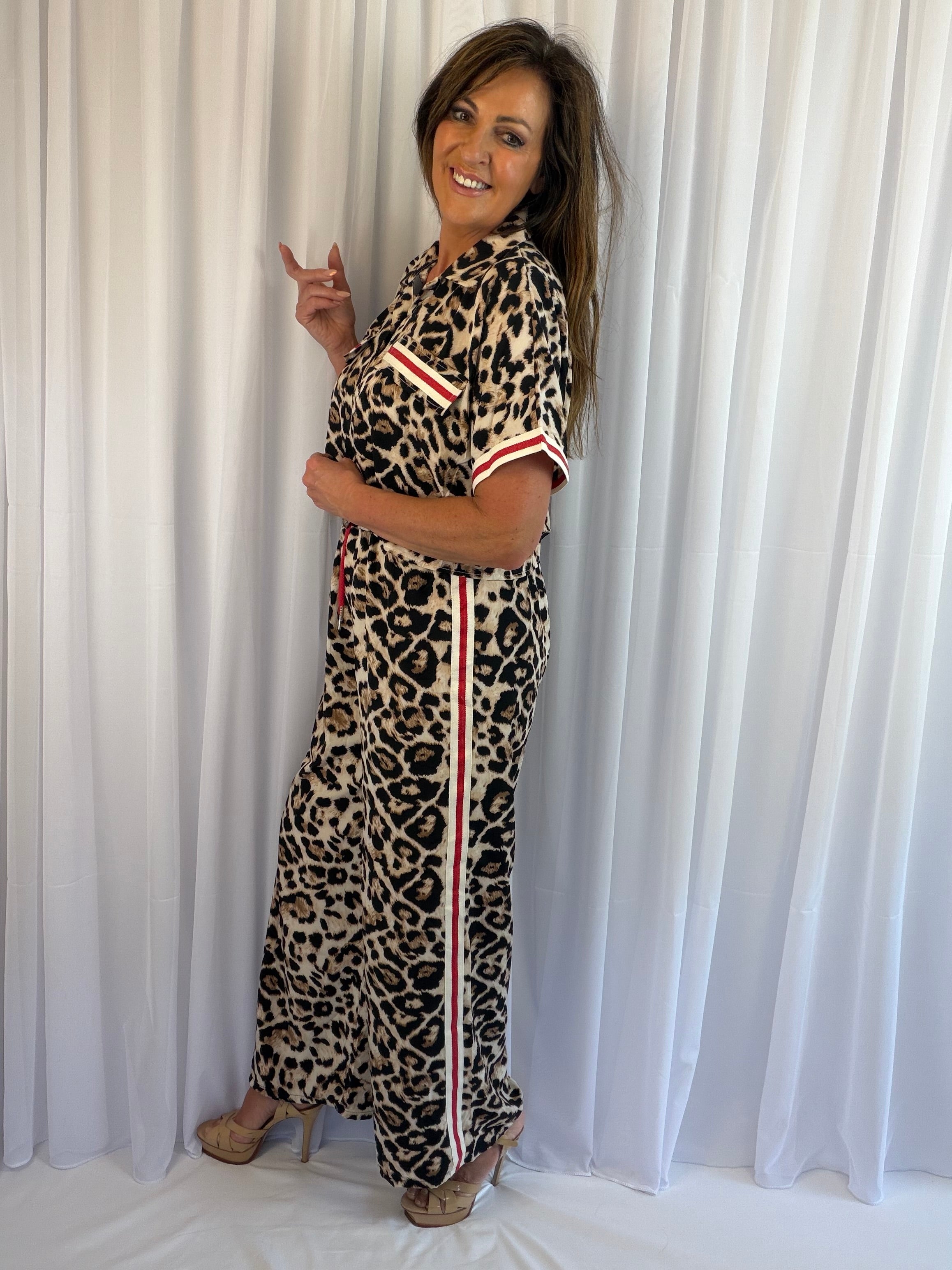 Lexi animal print Co-ord