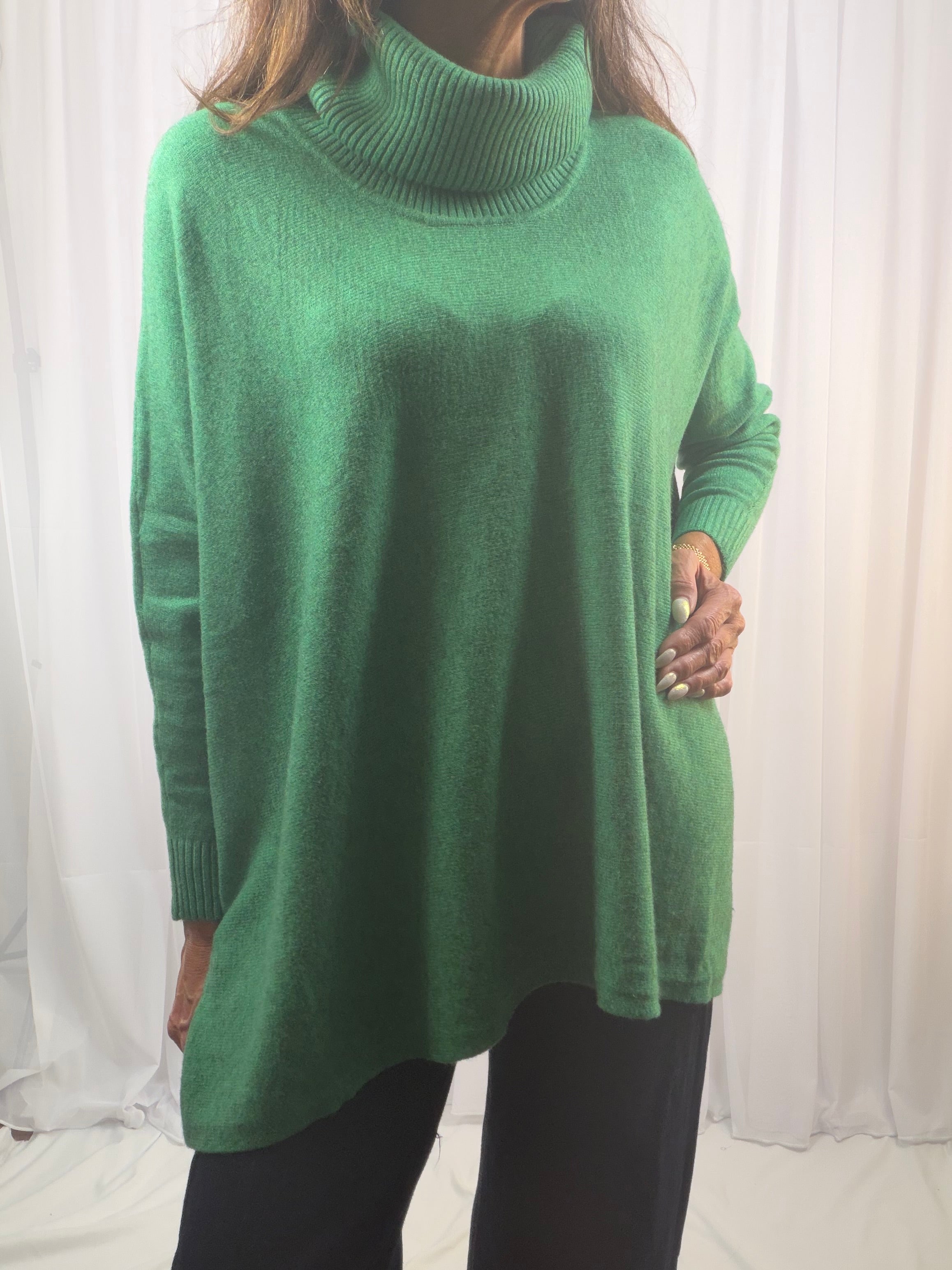 Serena - roll neck knit  15 colours!