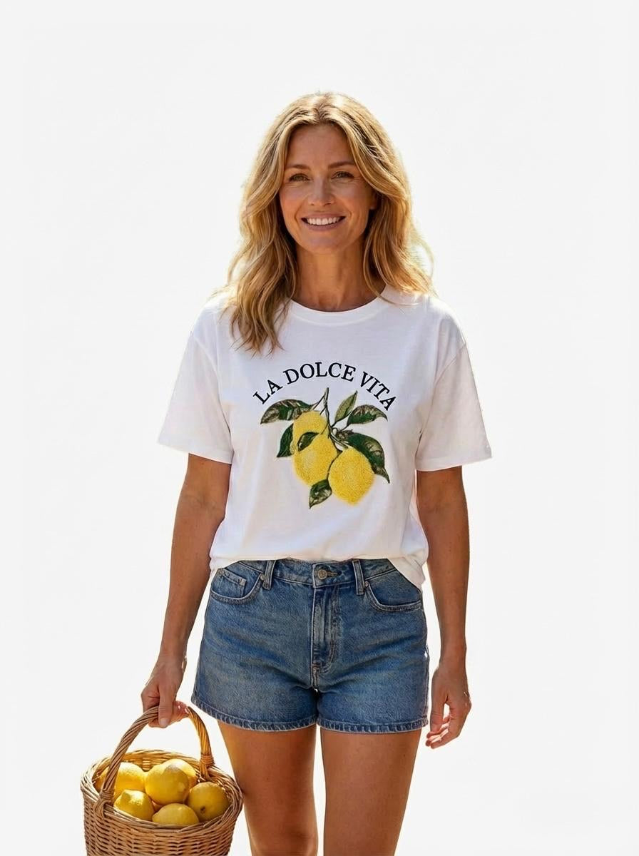 La Dolce Vita Lemon Tee