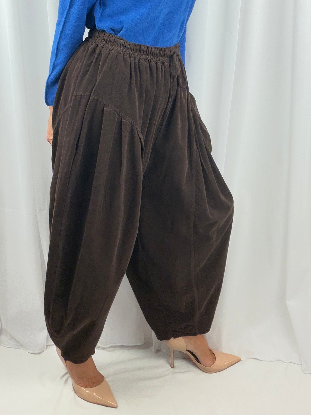 Blair balloon corduroy trousers