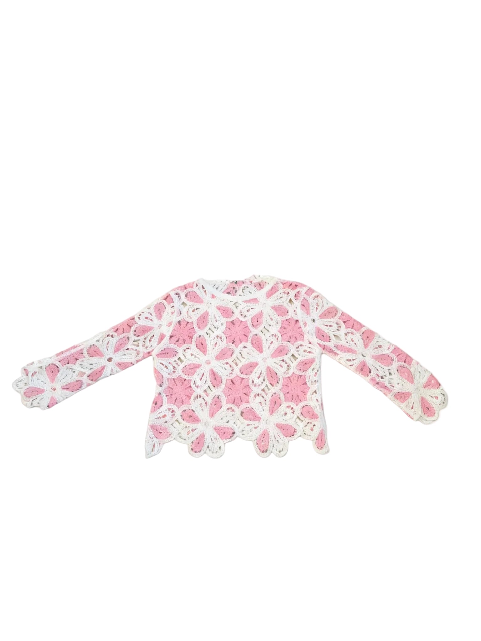 Fiona Floral Crochet Top