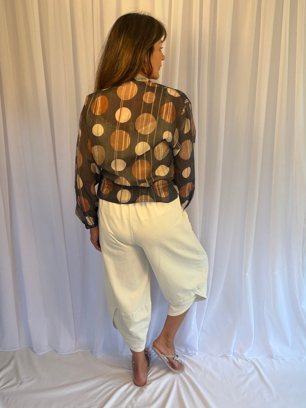 Spotty bomber jacket