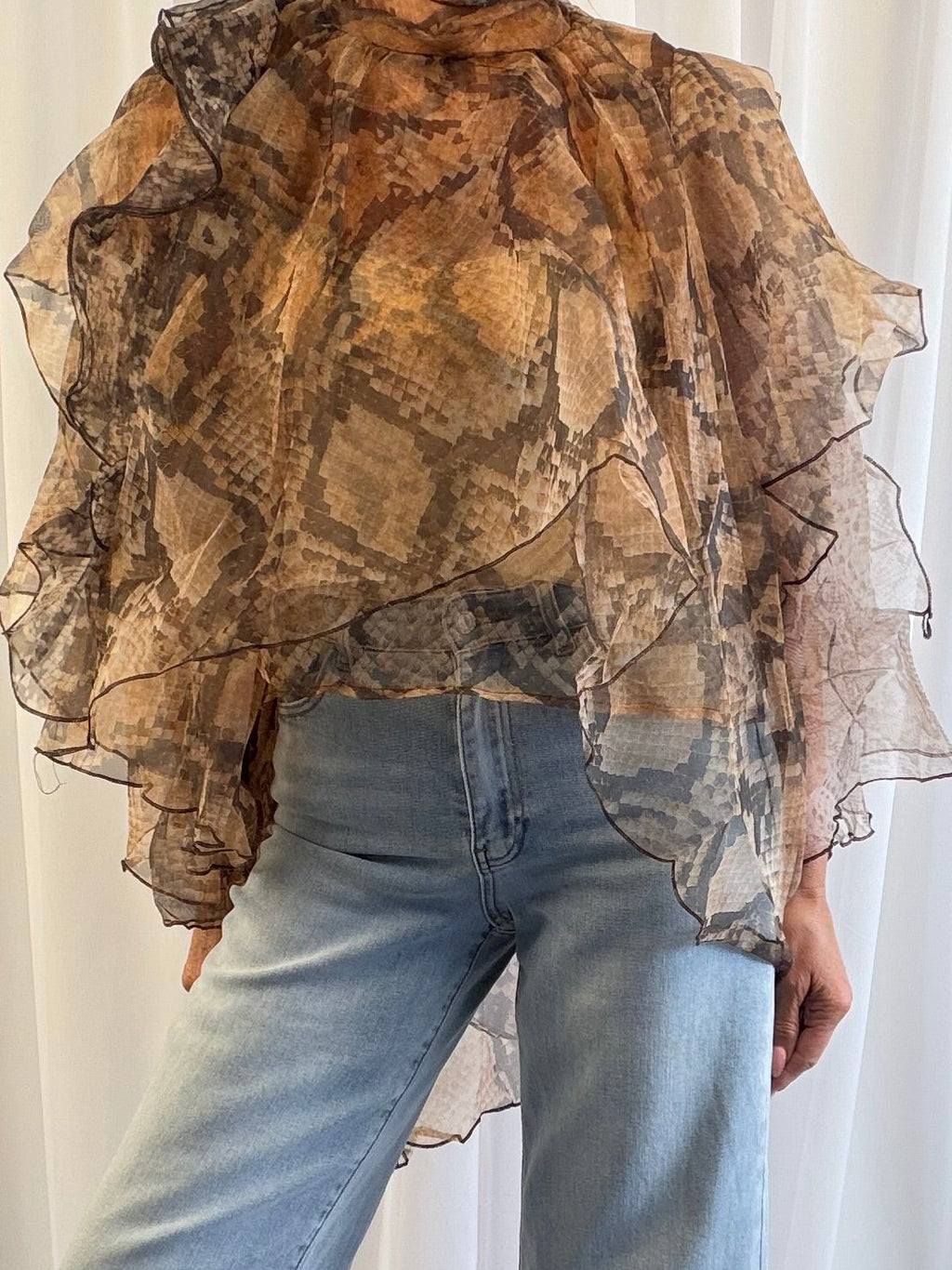 Seraphina statement blouse