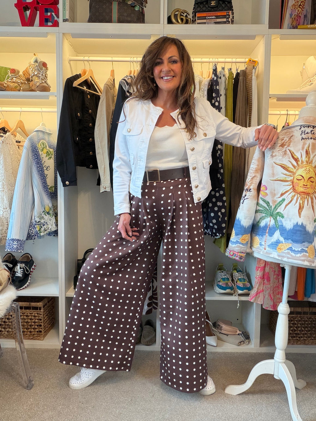 Polly High Waisted Trousers