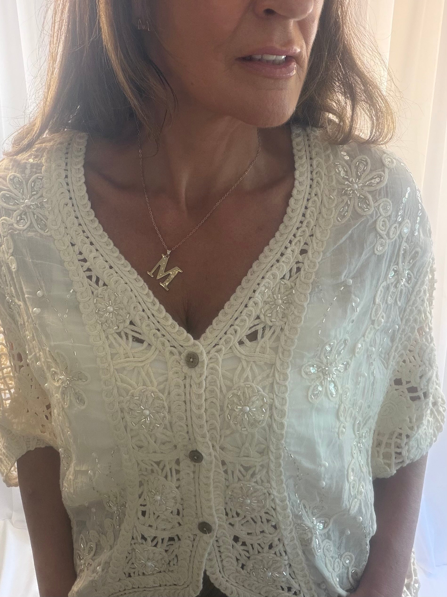 Isla the batwing embellished cardigan
